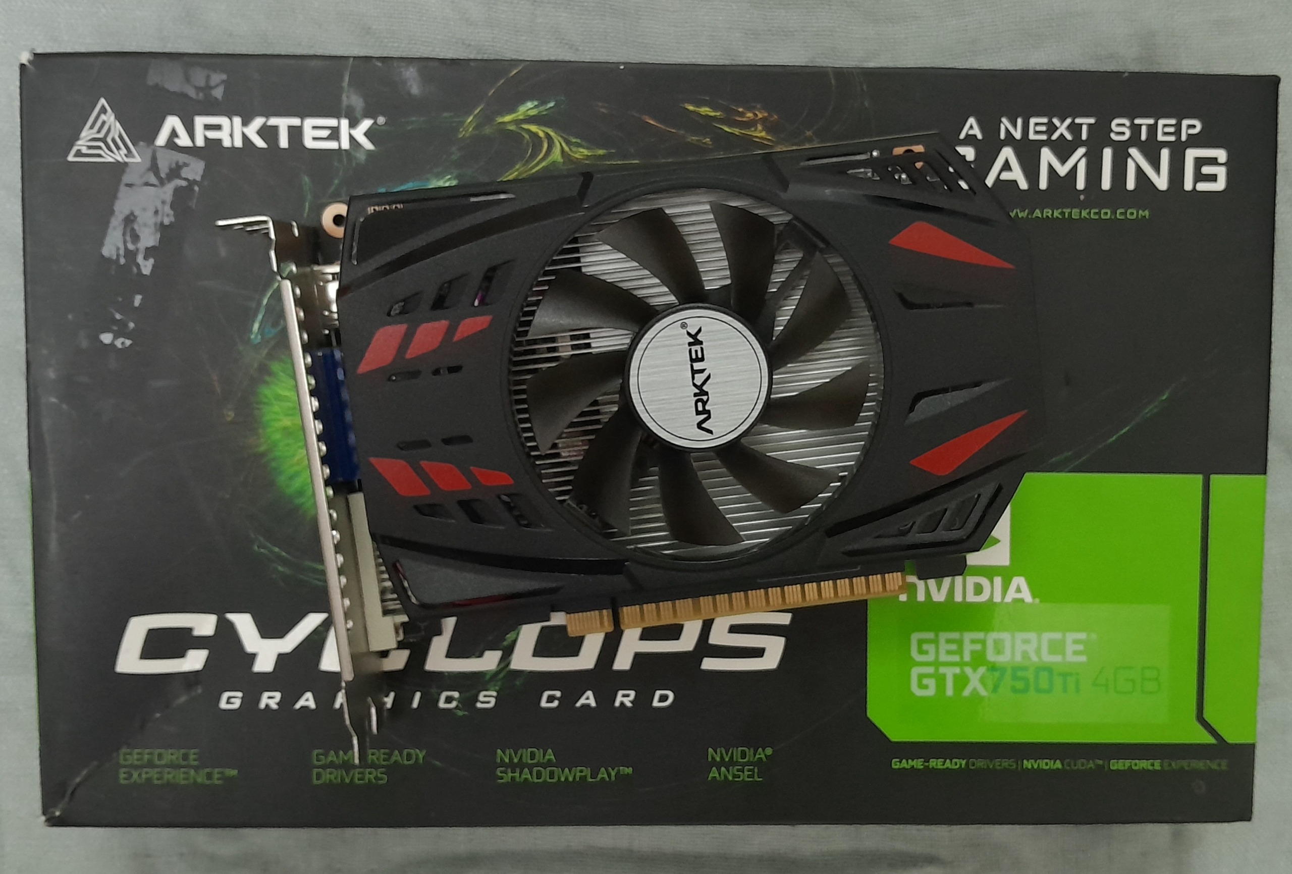 ARKTEK GAMING GTX 750ti 4GB OC