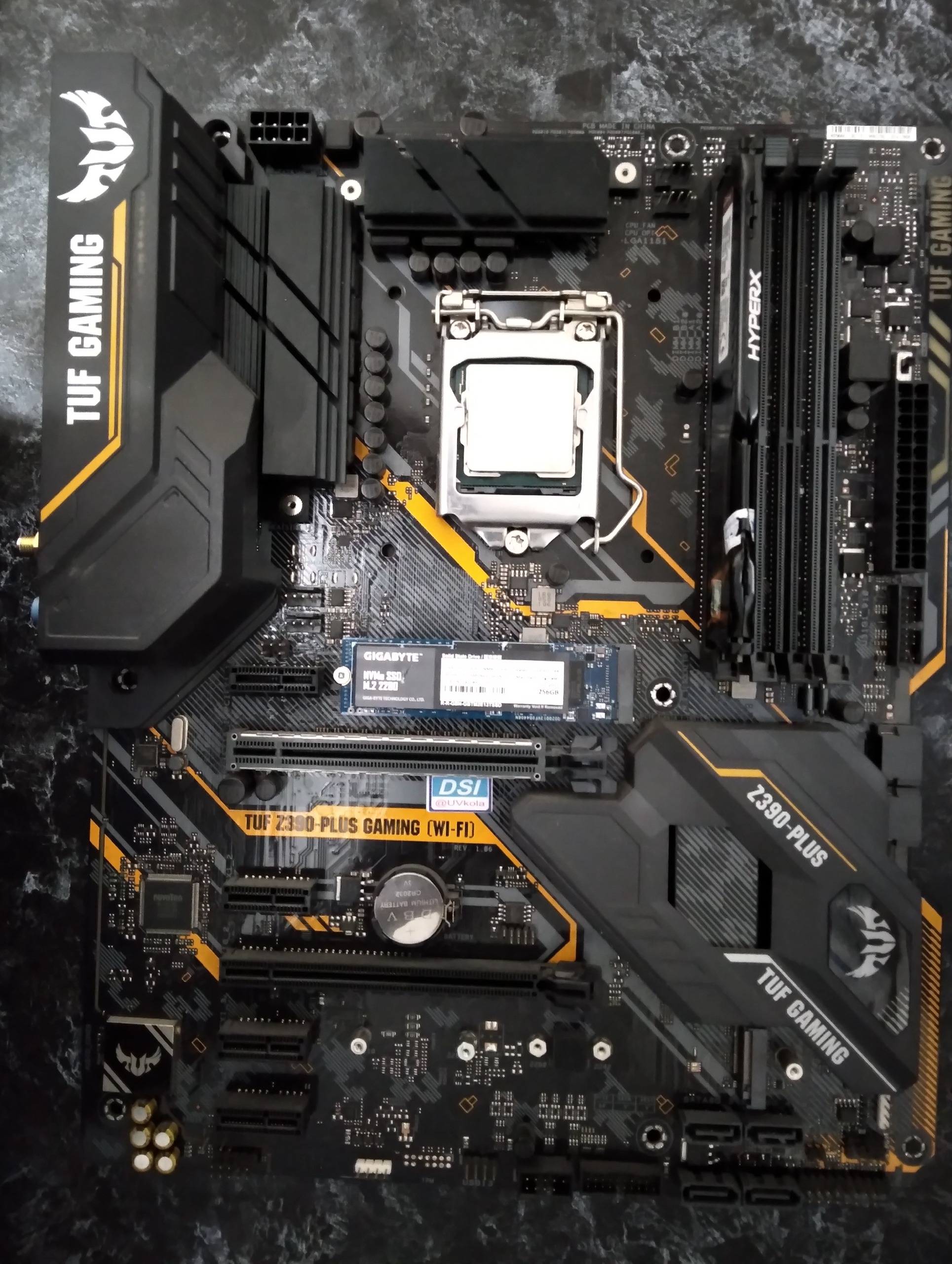 باندل مادربرد asus tuf z390 plus gaming