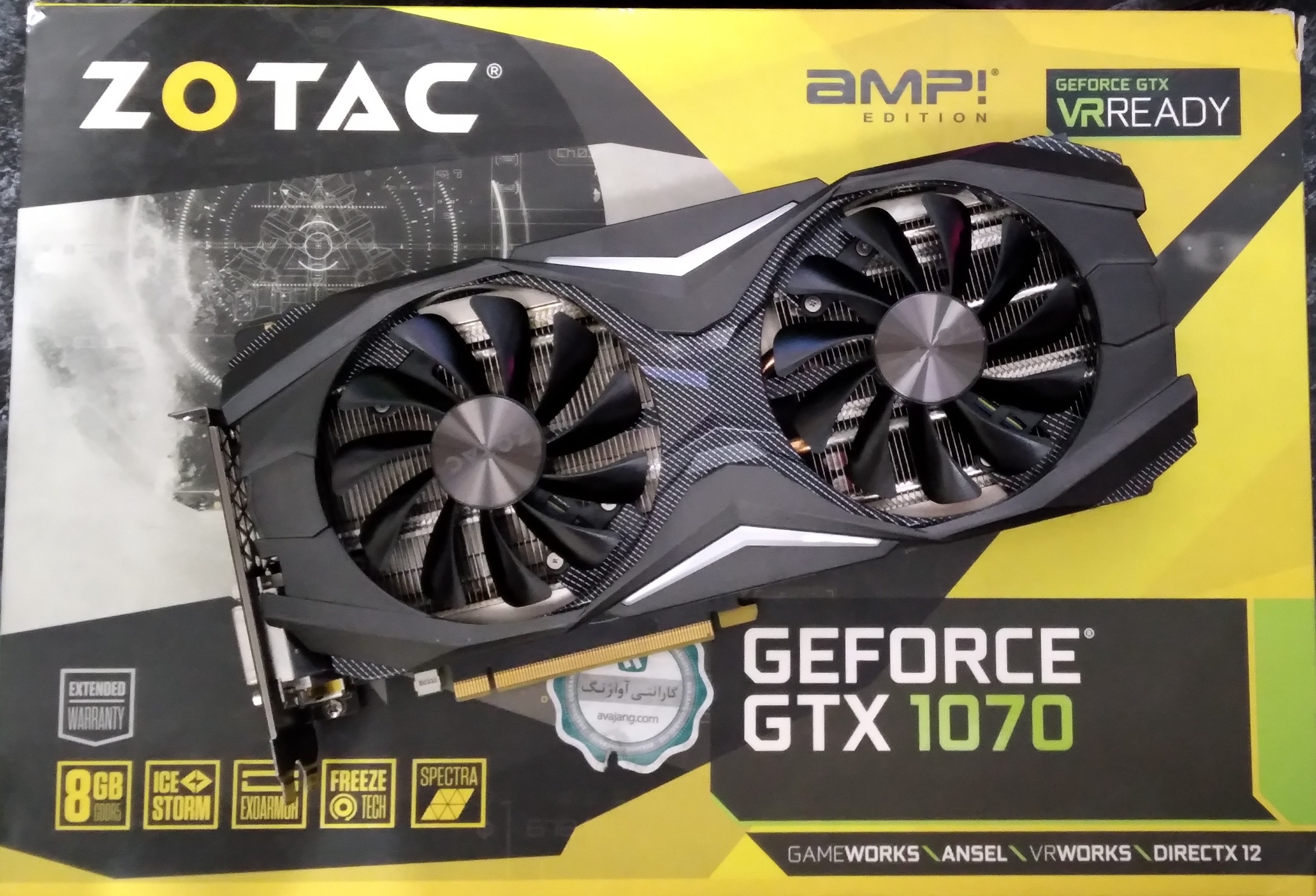 ZOTAC GTX 1070 8GB OC