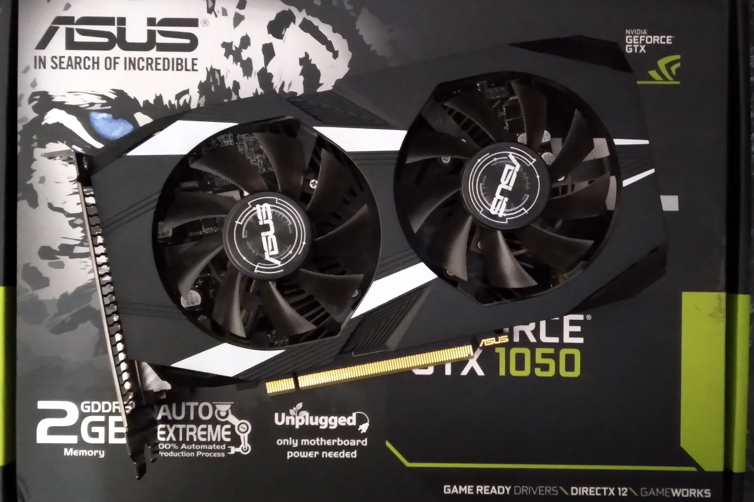 ASUS GAMING GTX1050 2GB OC