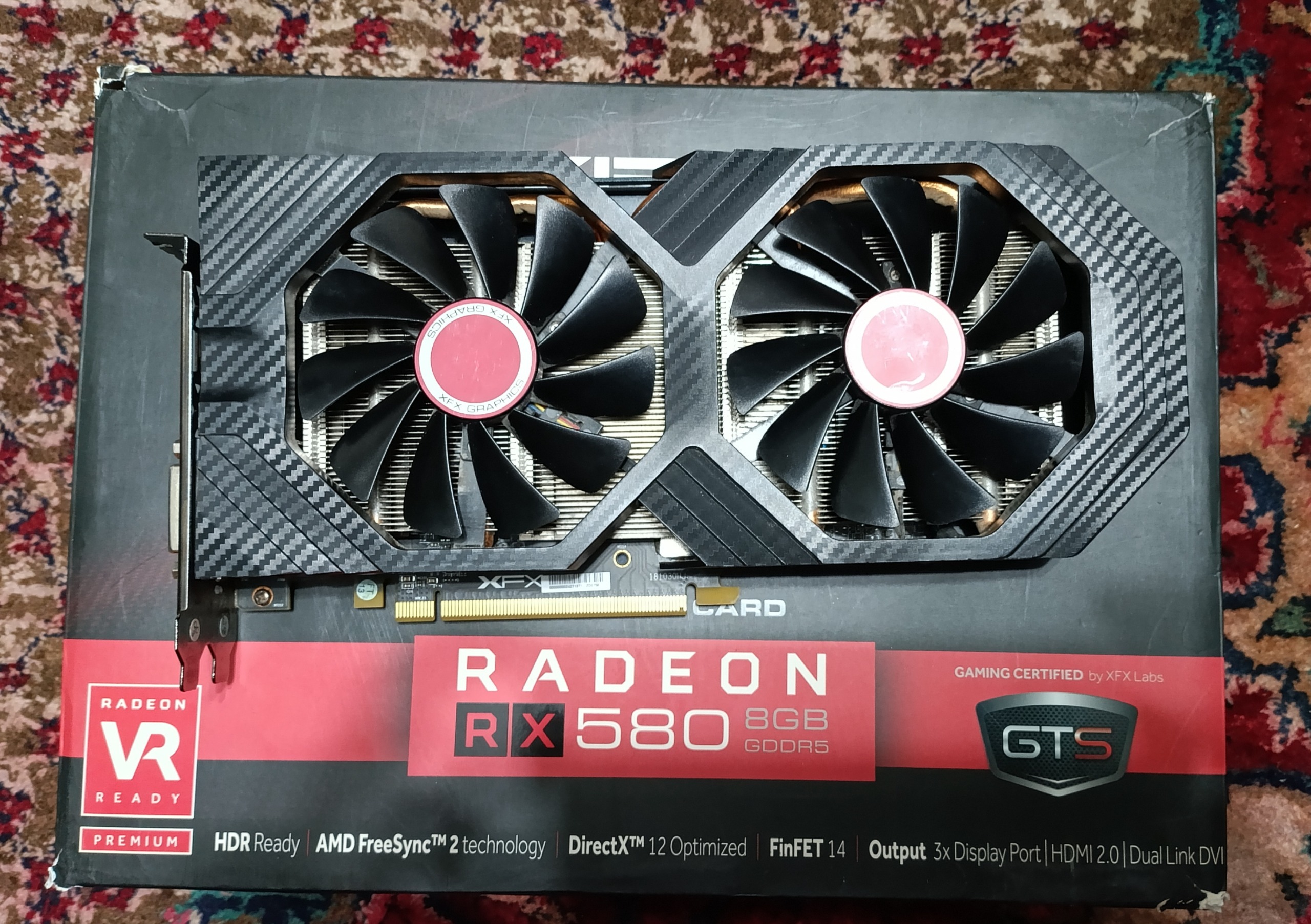 AMD XFX RX580 8GB GDD5 OC
