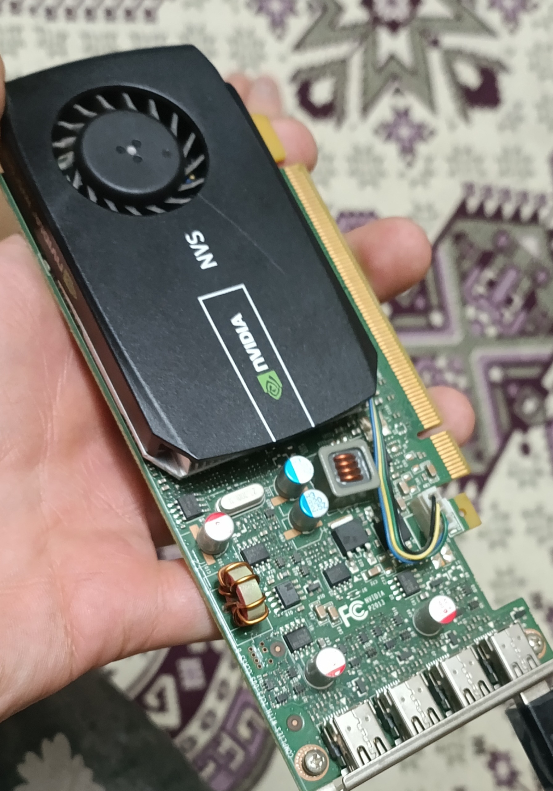 کارت گرافیک nvidia quadro nvs 510 4GB DDR3
