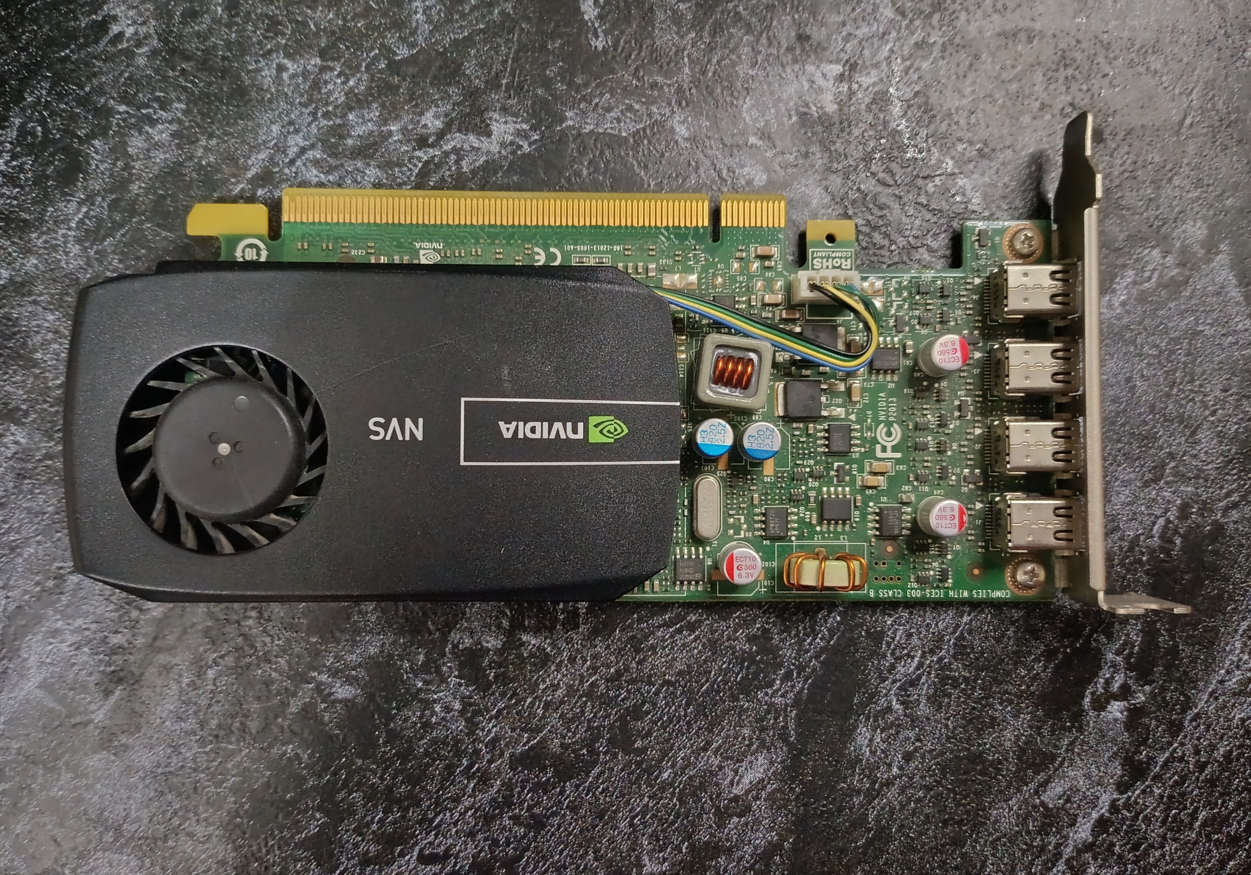 کارت گرافیک nvidia quadro nvs 510 4GB DDR3