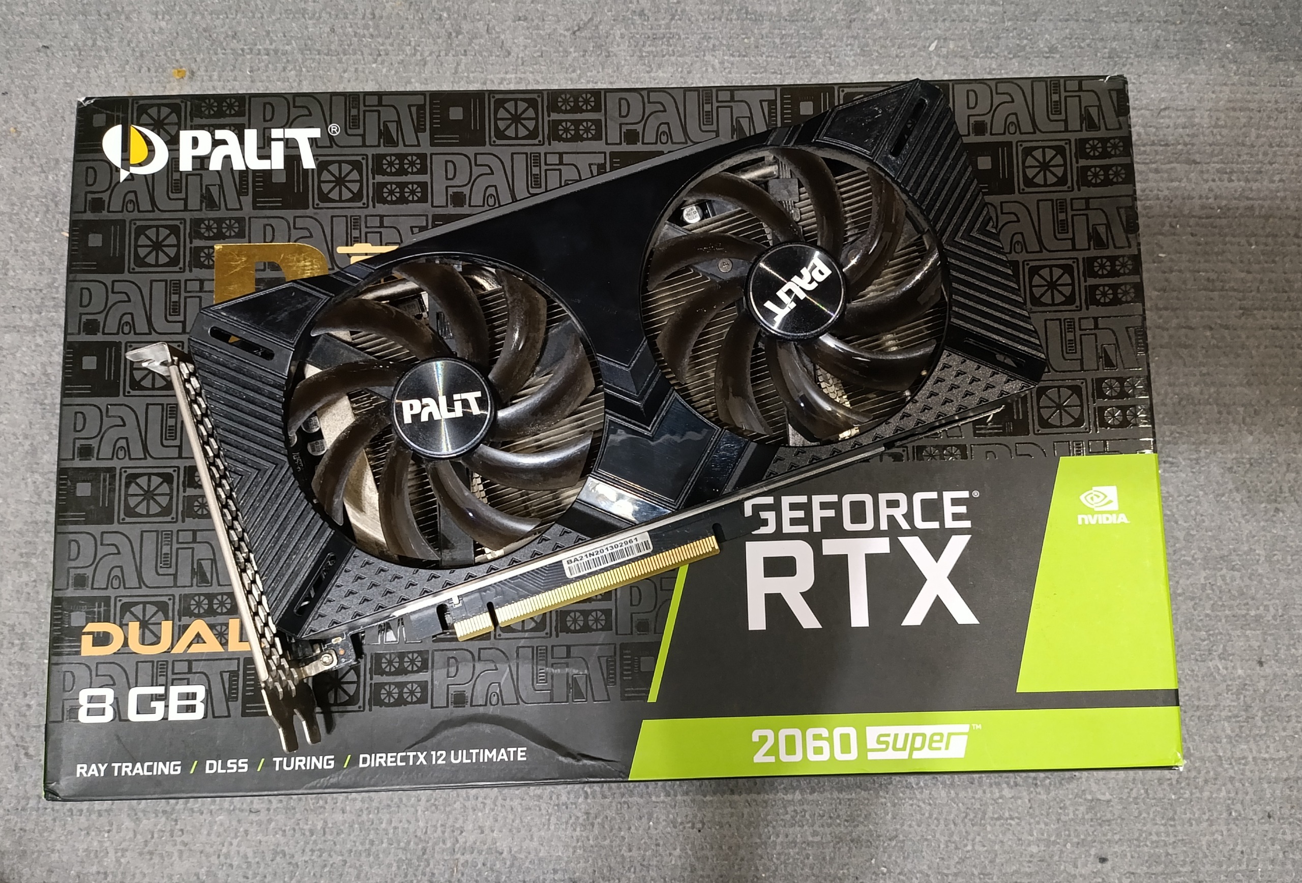 PALIT RTX2060 super 8GB GDDR6