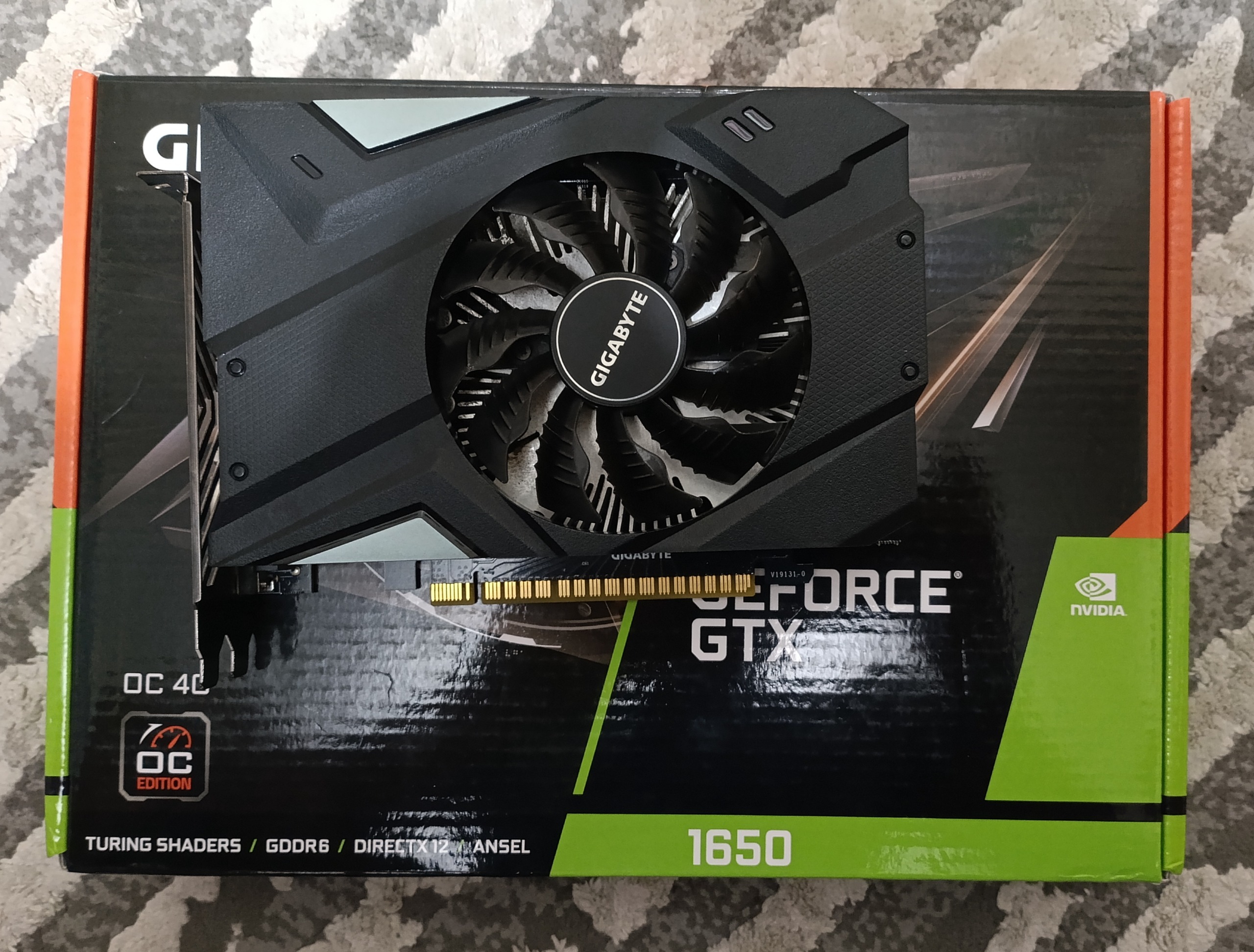 Gigabyte GTX1650 4GB GDDR6