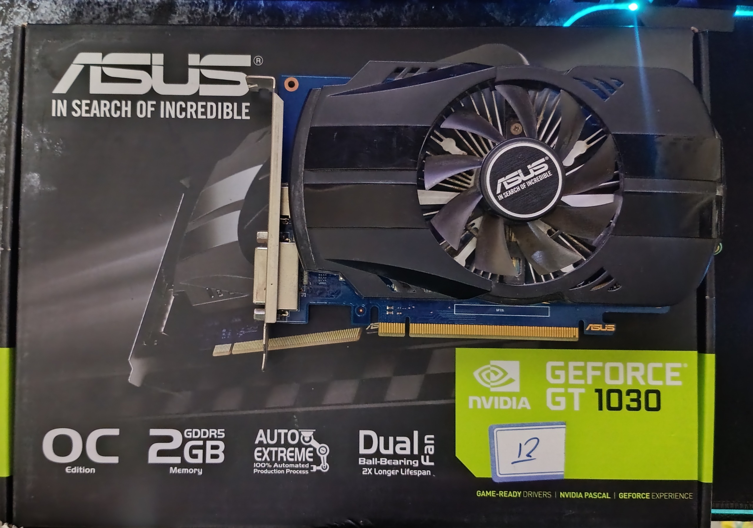 ASUS GT1030 2GB GDDR5 OC