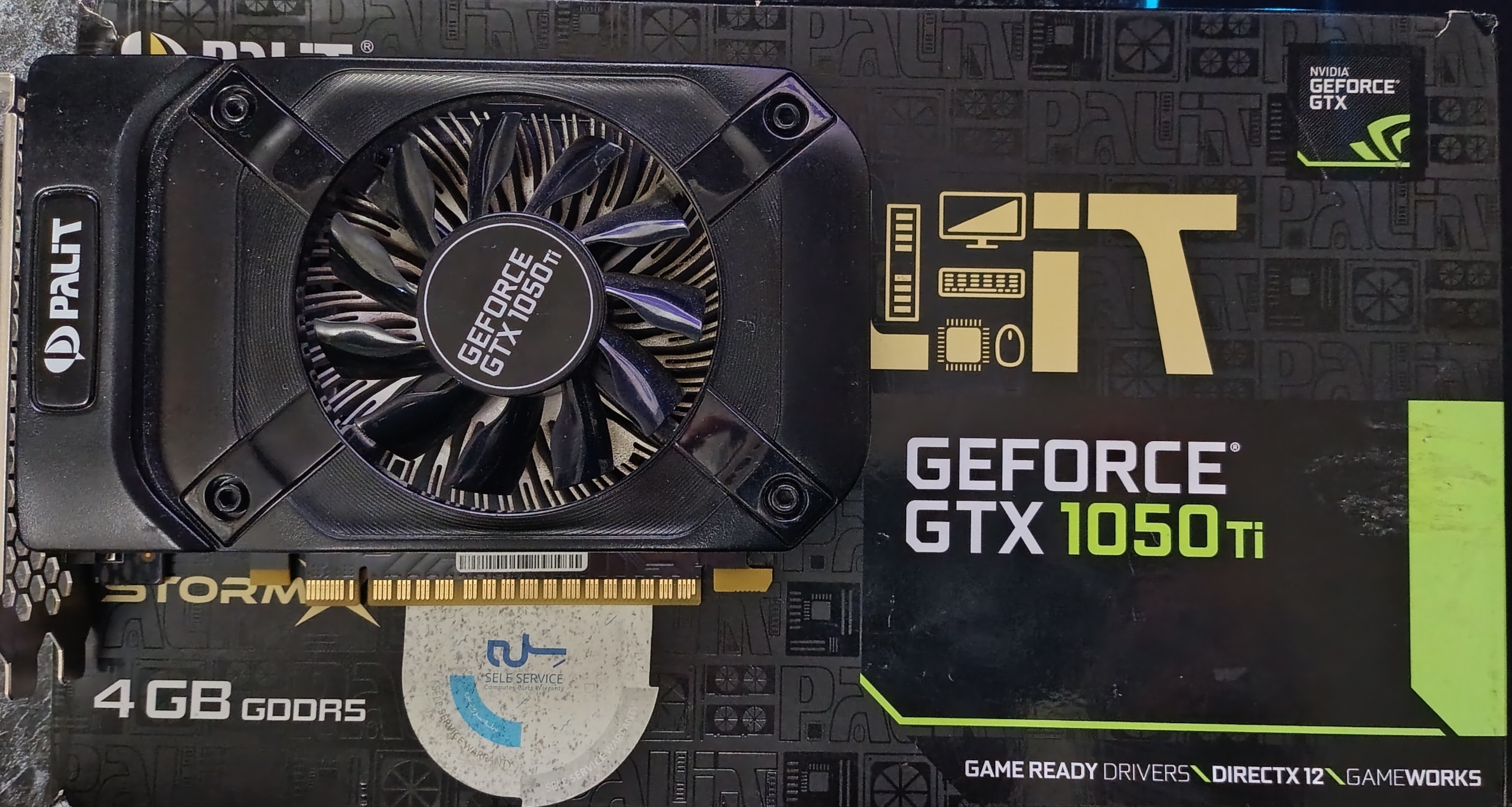 PALIT GTX1050ti 4GB GDDR5 OC