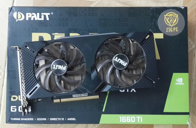 PALIT GTX 1660TI OC 6GB