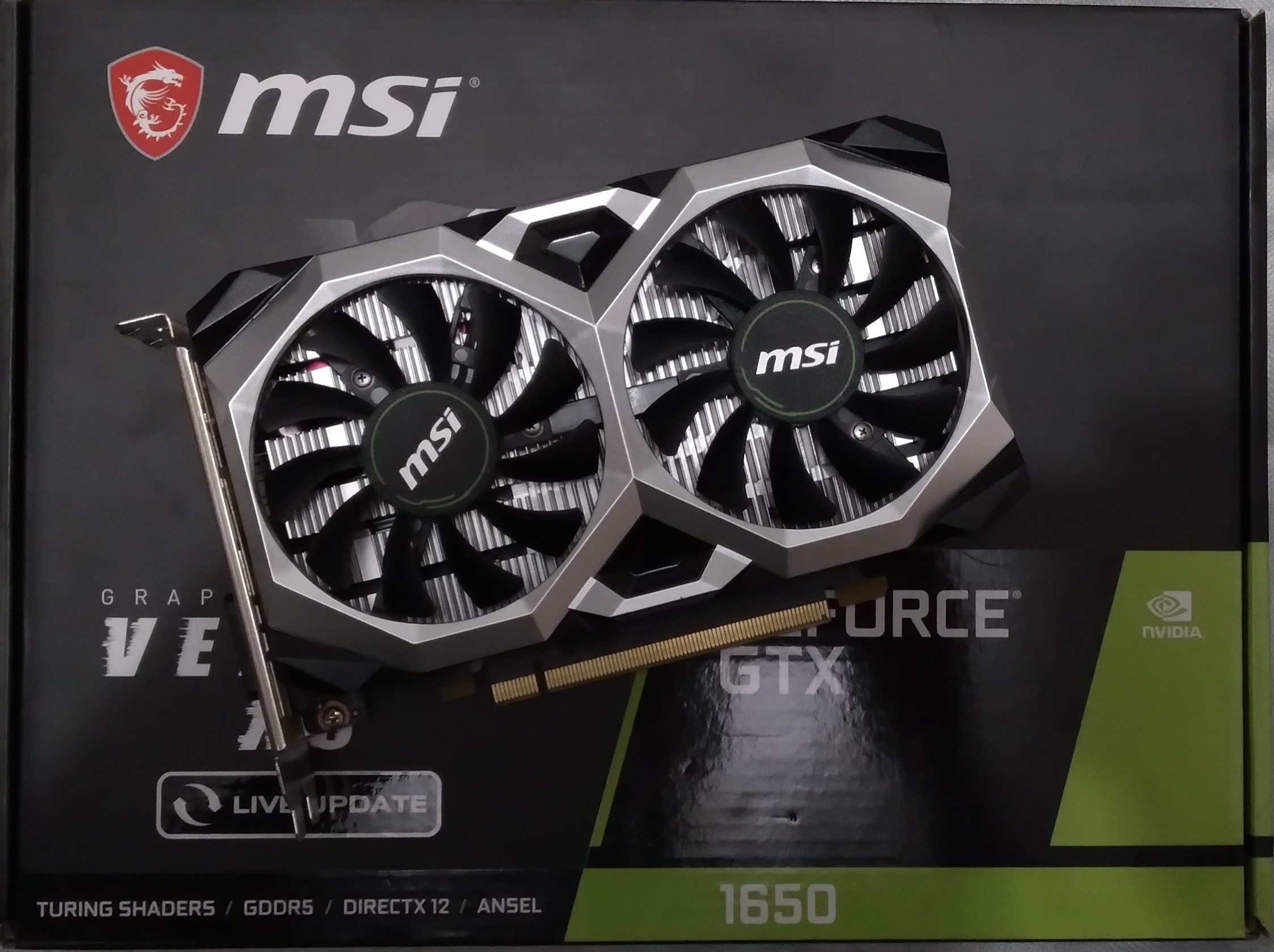MSI GAMING GTX1650 4GB OC