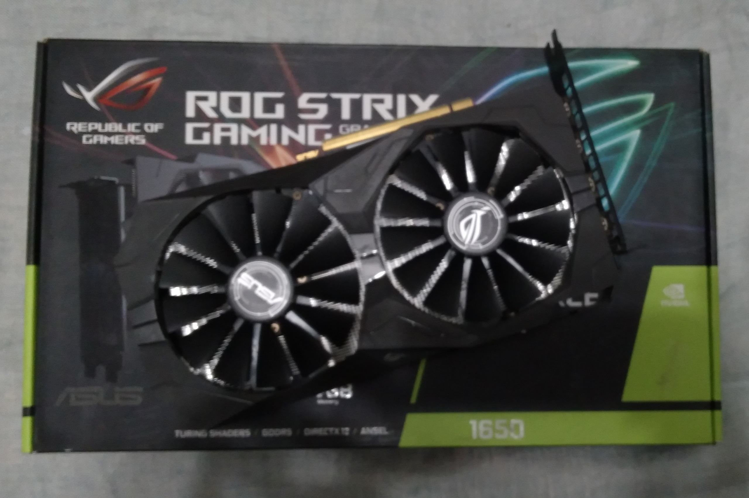 ASUS GAMING ROG STRIX GTX1650 4GB OC