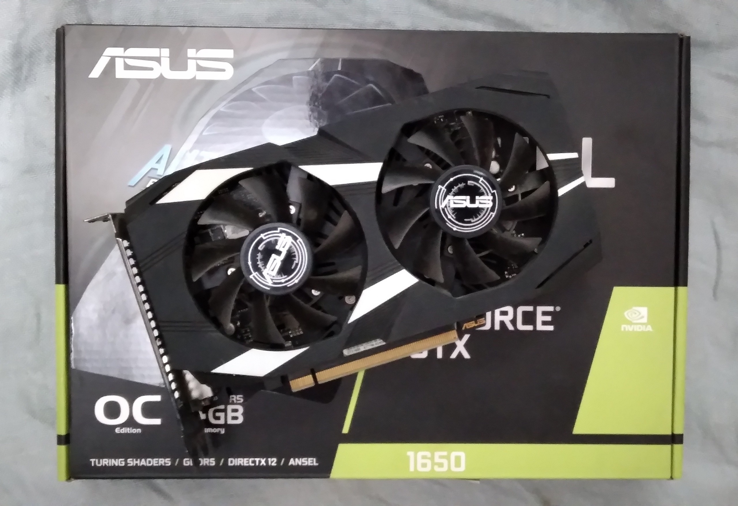 ASUS GAMING GTX 1650 4GB OC