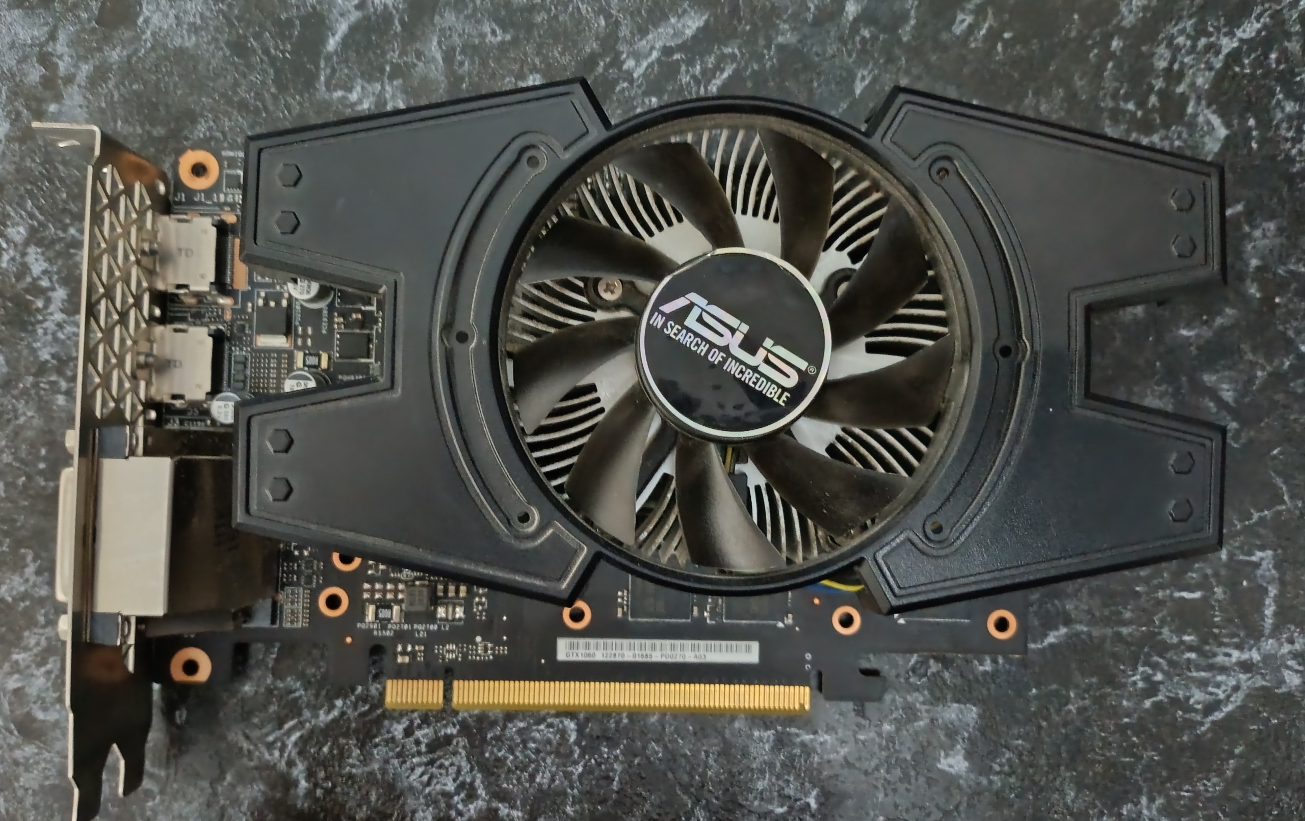 ASUS GTX1060 3GB gddr5