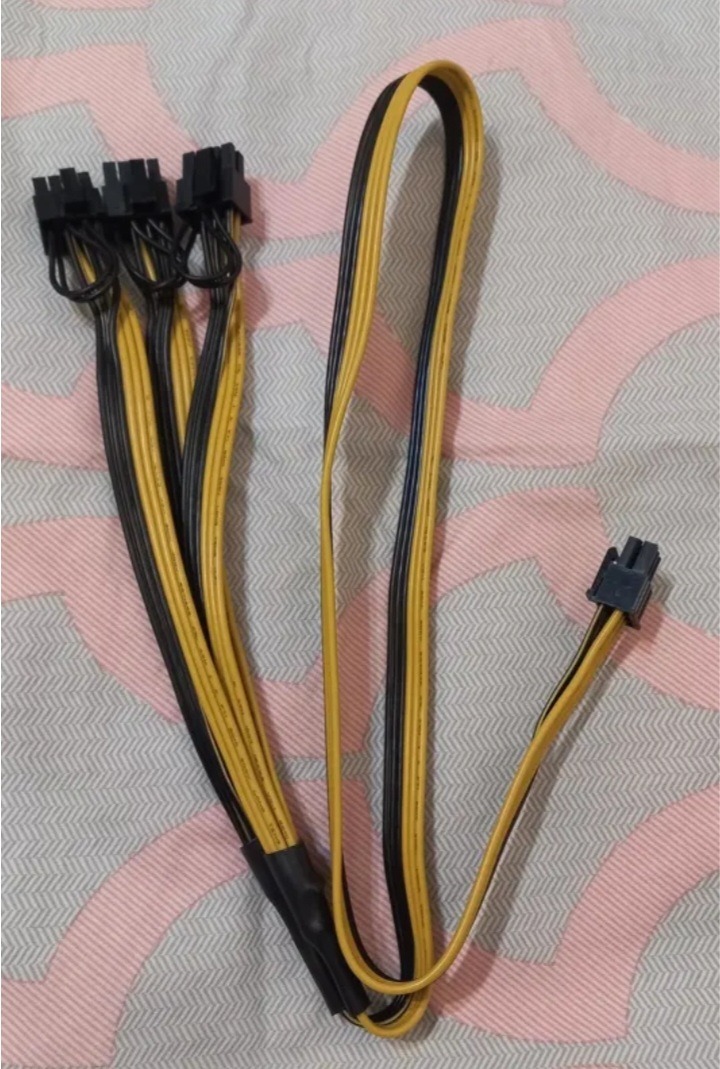کابل تبدیل برق گرافیک، 6 پین به سه تا 26 پین