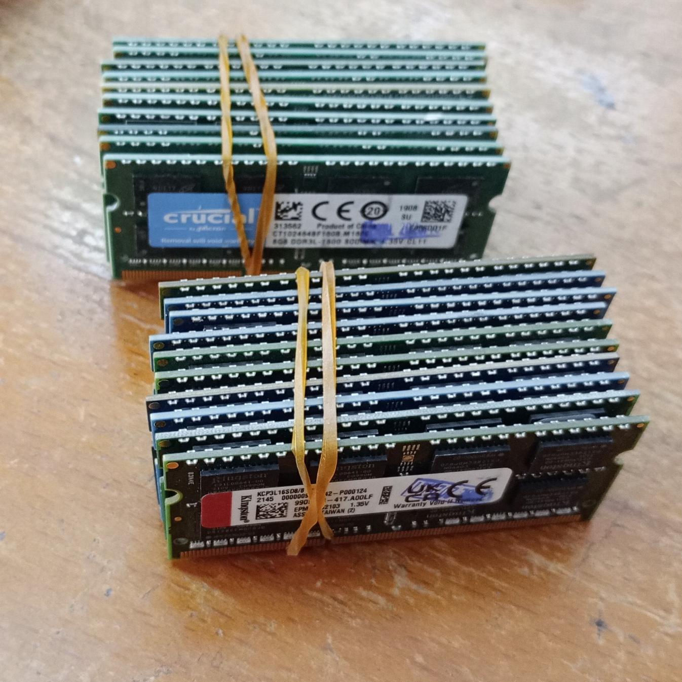 پک 10 تایی رم 8 گیگ PC3L