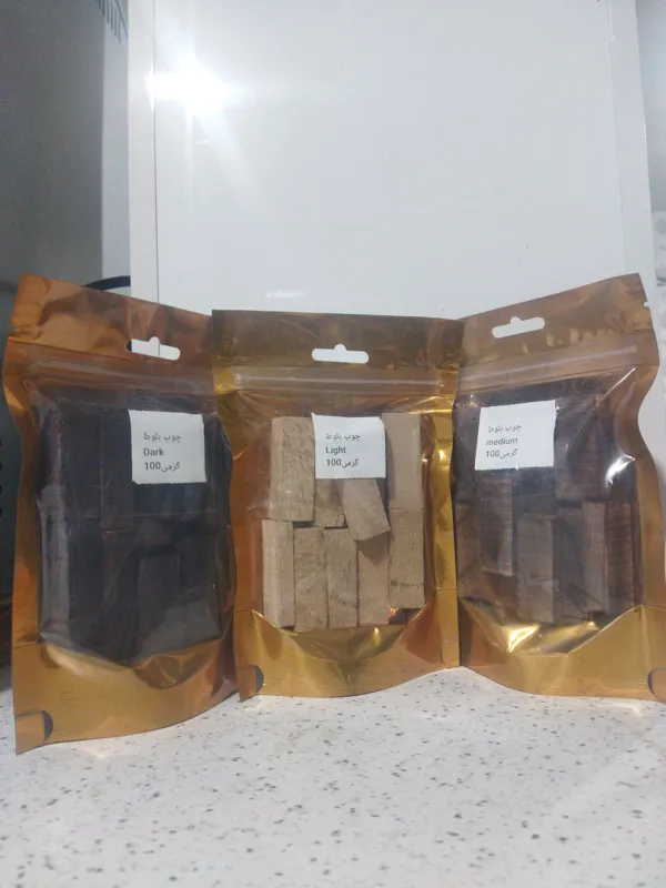 چوب بلوط رست شده