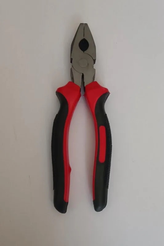 انبر دست دسته دورنگ