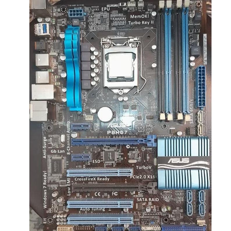 مادربرد ASUS H67 با CPU PENTIUM