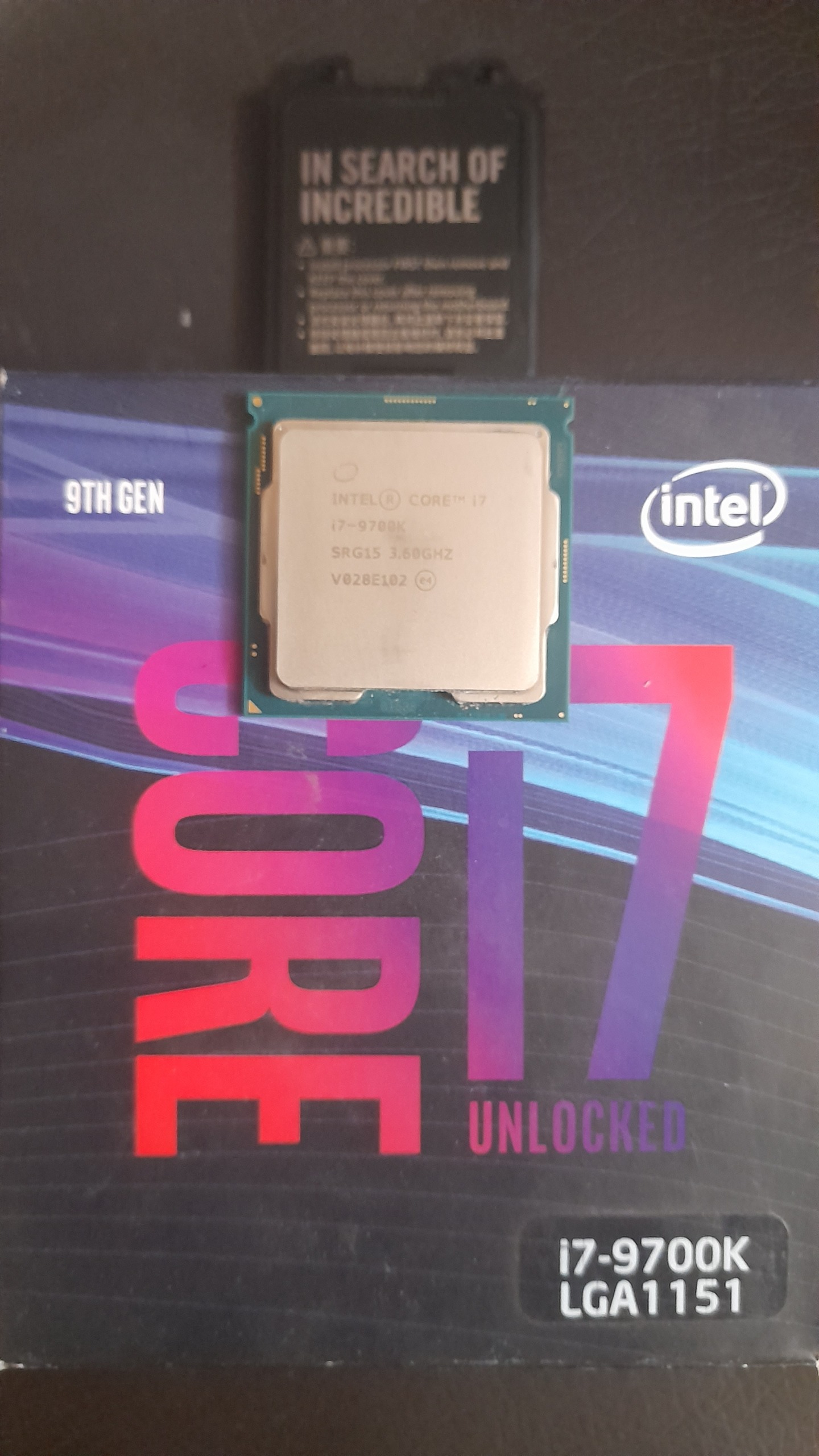 i7 9700k Box