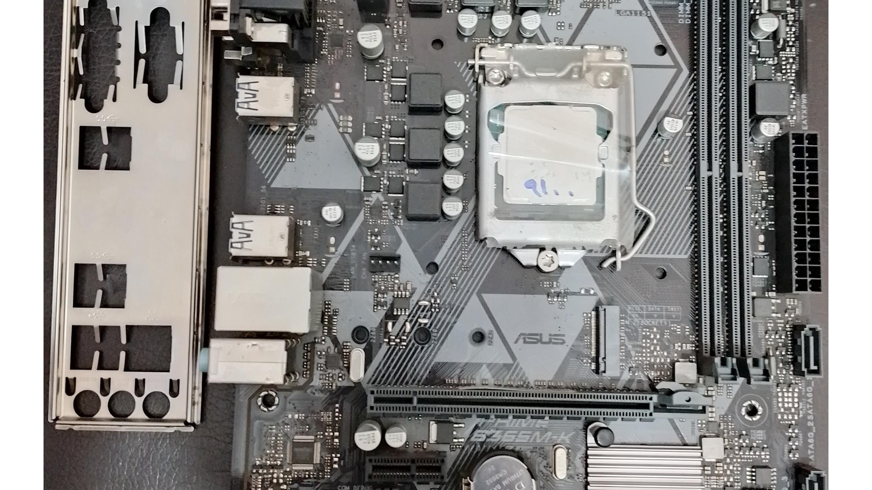 مادربرد ASUS PRIME B365M-K با CPU I3 9100f