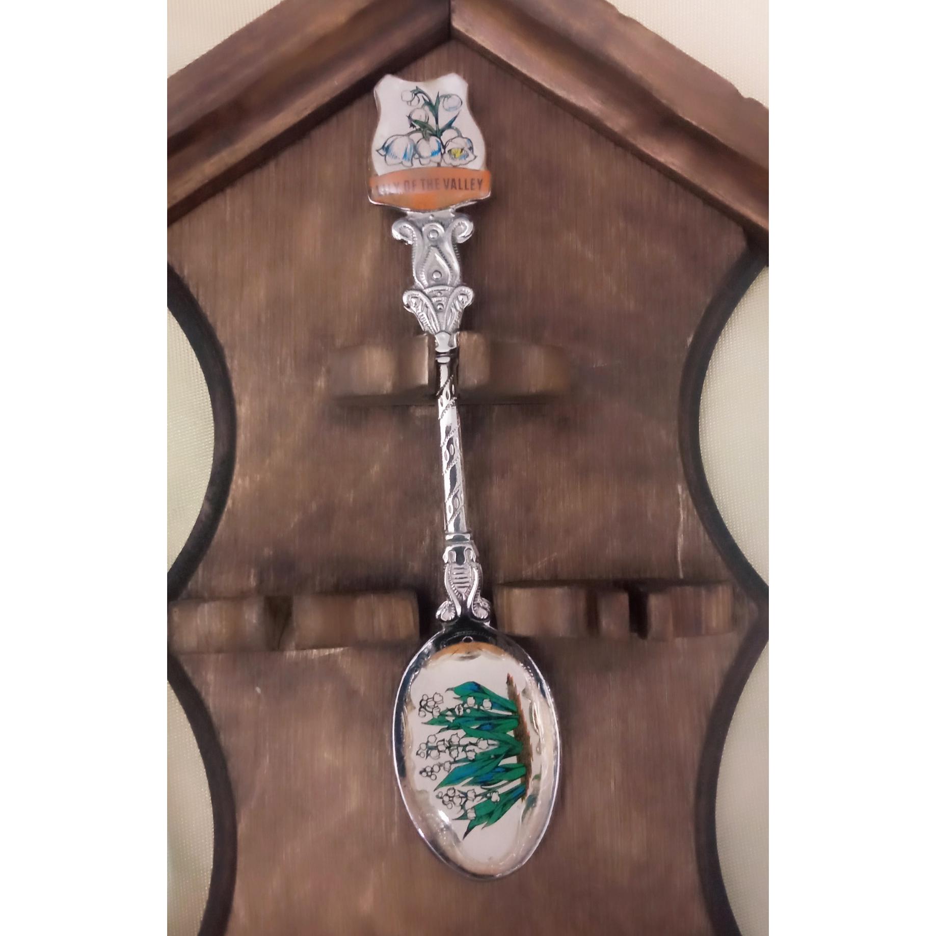 قاشق چایخوری کف میناکاری