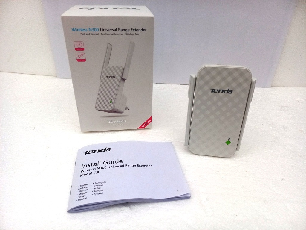 توسعه دهنده و تقویت کننده وای فای Tenda A9