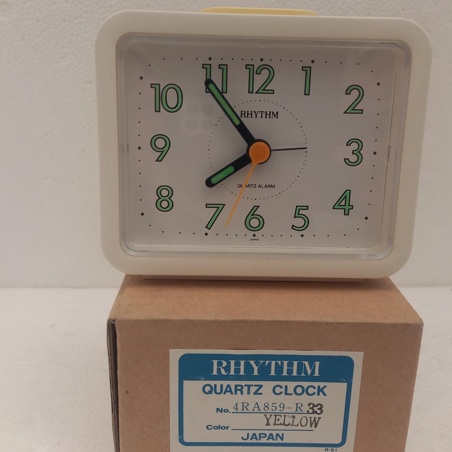 ساعت رومیزی ریتم مدل 4RA859-R33 اورجینال ساخت ژاپن