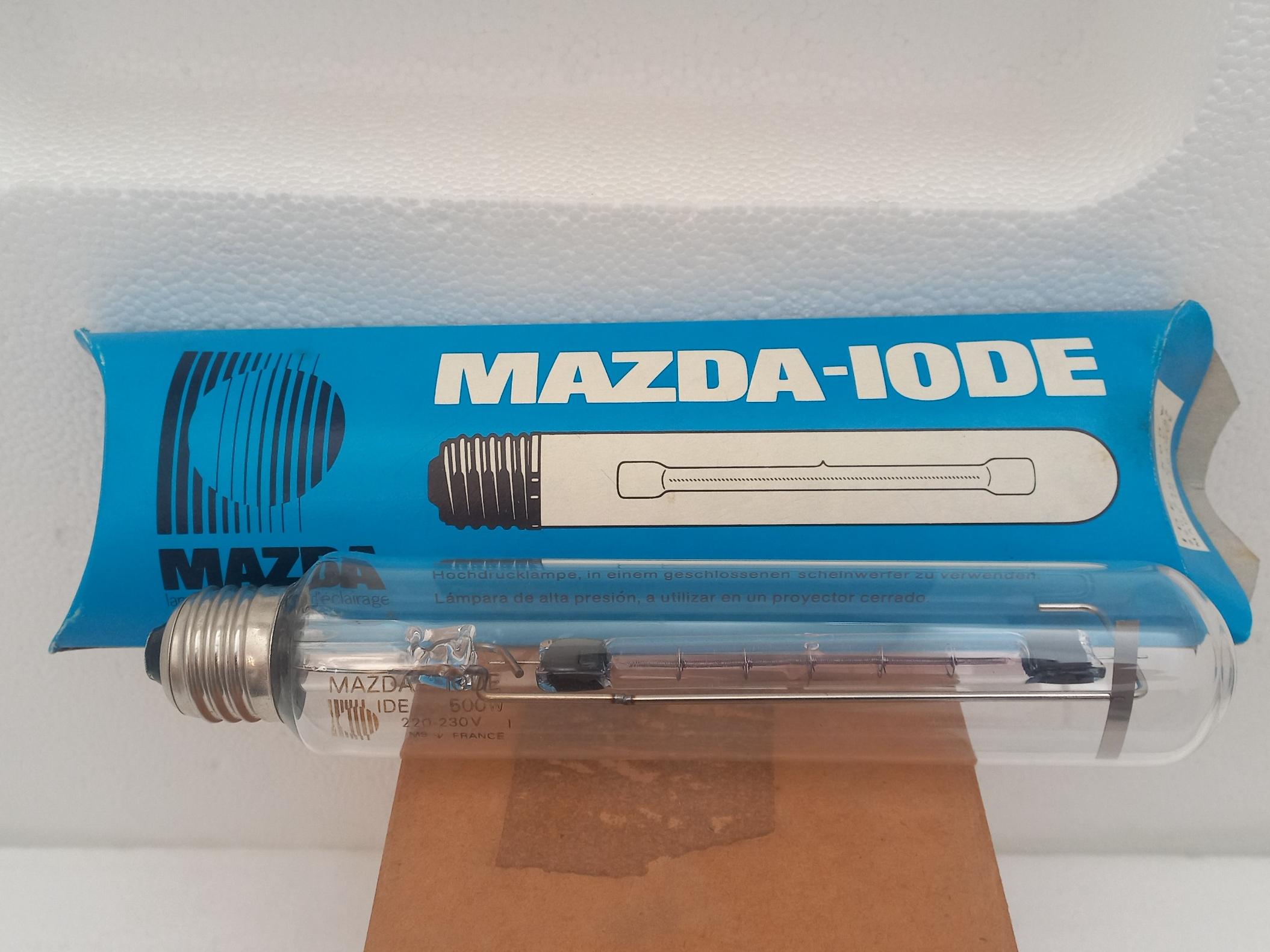 لامپ خیاری اورجینال MAZDA فرانسه 500 w برق مستقیم