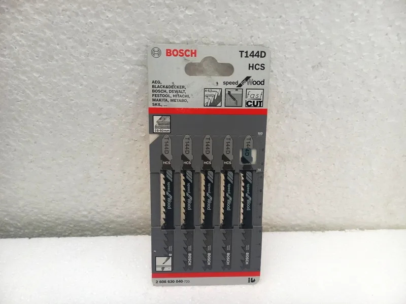 5 عدد تیغه اره عمود بر چوب بوش اورجینال BOSCH