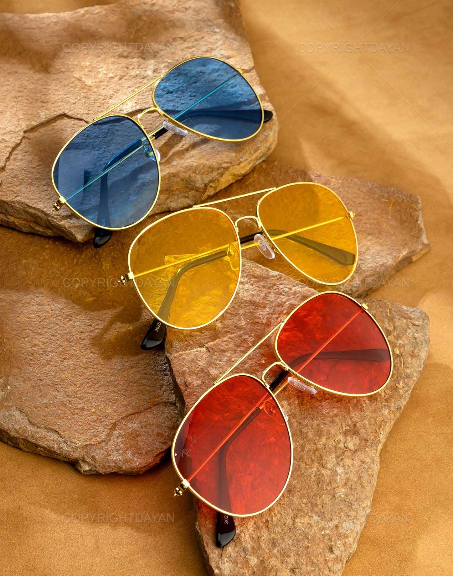 عینک Ray Ban 3025 Red بدون.قیمت