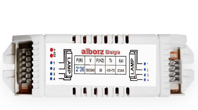 ترانس الکترونیکی مهتابی2در36 بدون.قیمت