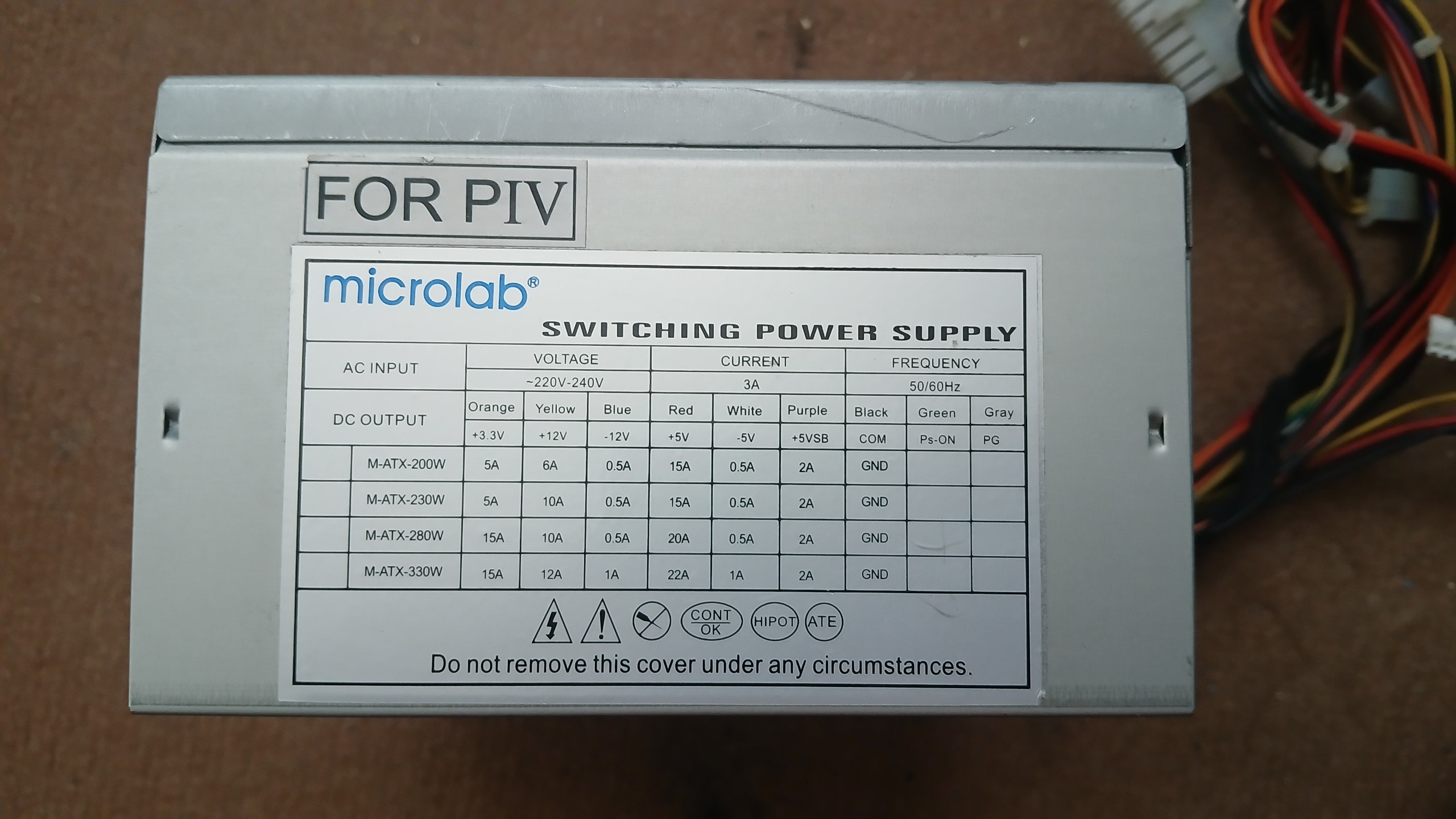 پاور کامپیوتر microlab وات200w