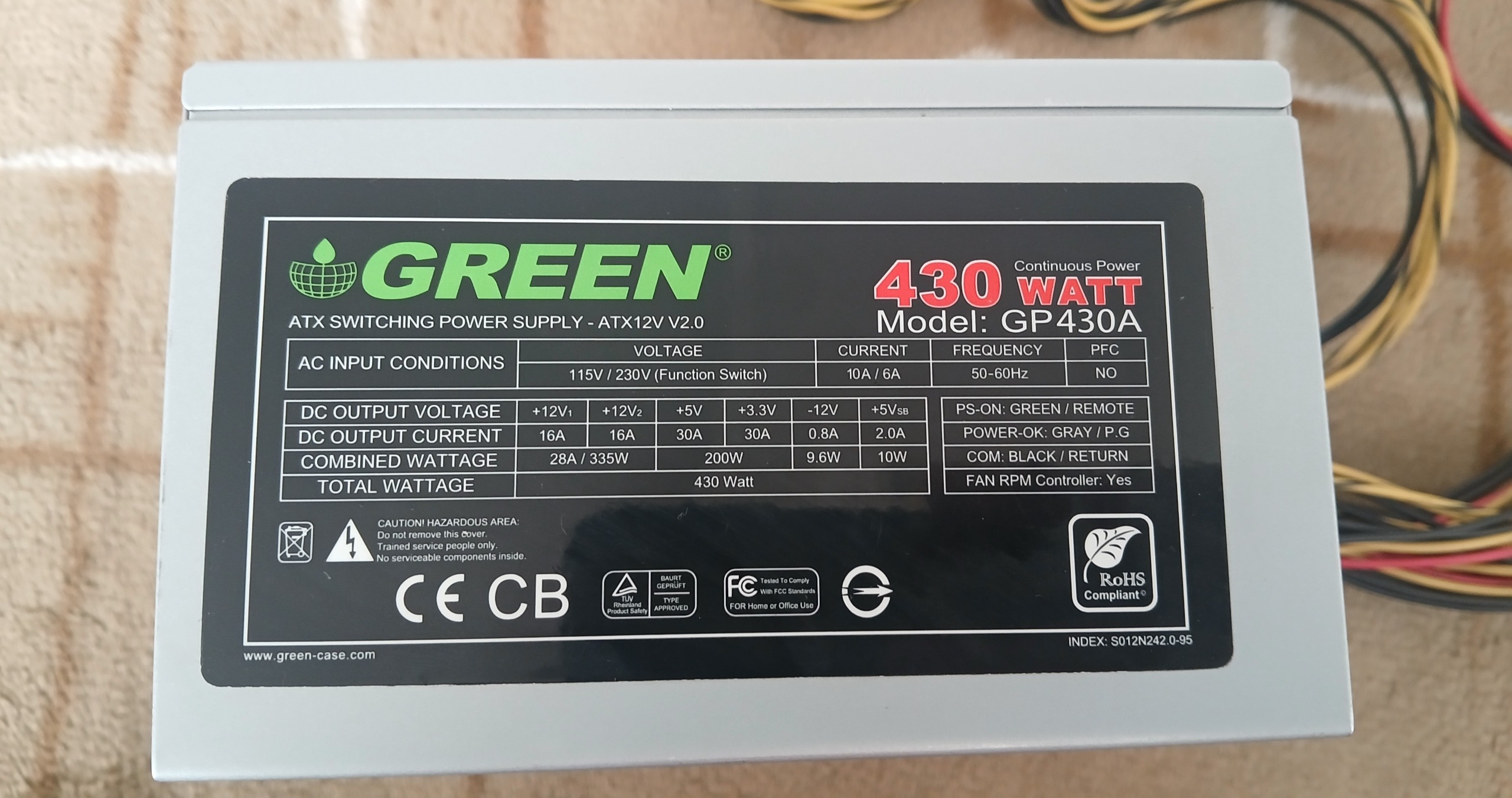 پاور Green 430 وات