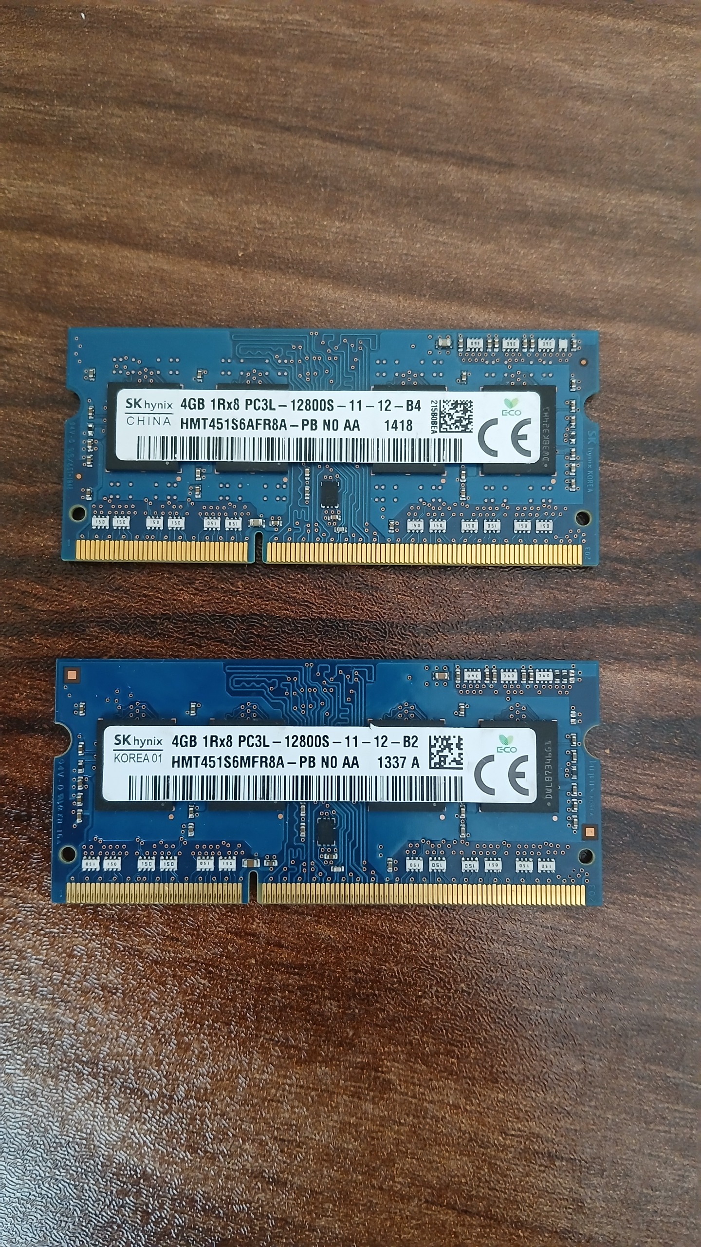 DDR3L چهار گیگ