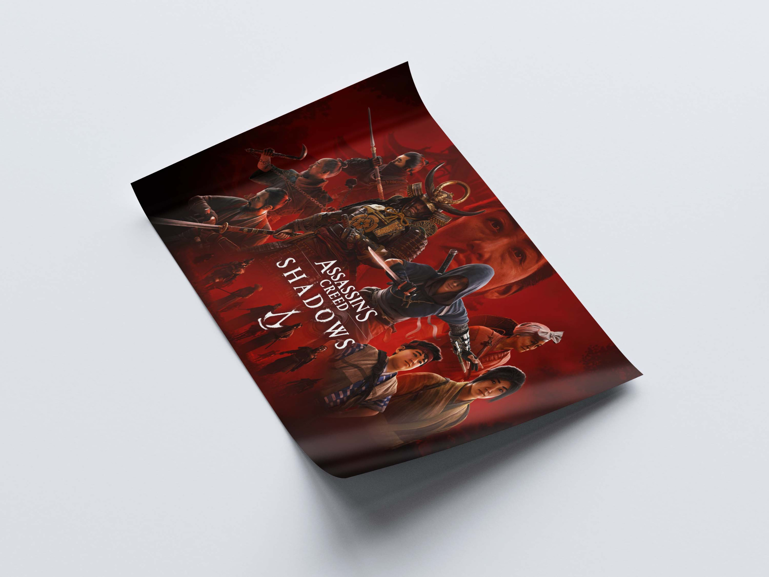 پوستر بازی ASSASSINS SHADOW سایز cm 48x85