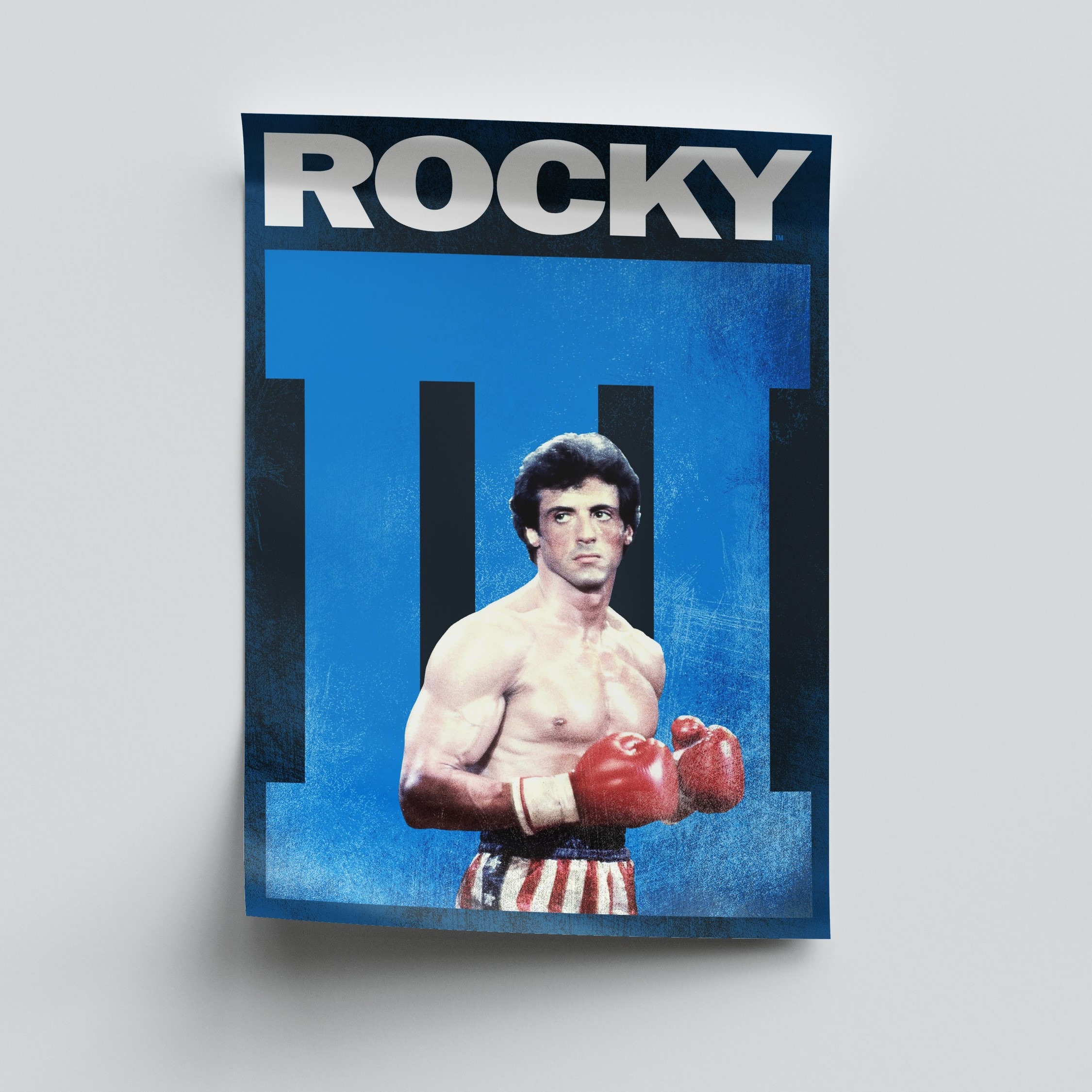 پوستر فیلم ROCKY سایز A3 چاپ جدید