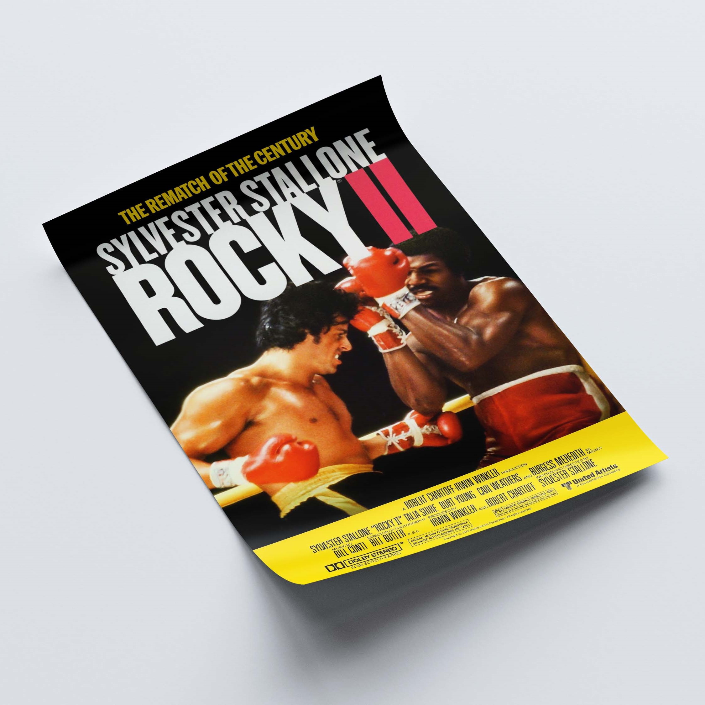 پوستر فیلم ROCKY سایز B2 چاپ جدید
