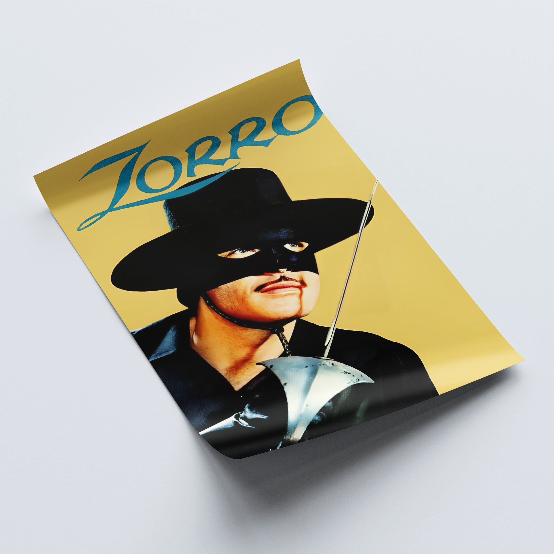 پوستر فیلم ZORRO سایز B2 چاپ جدید