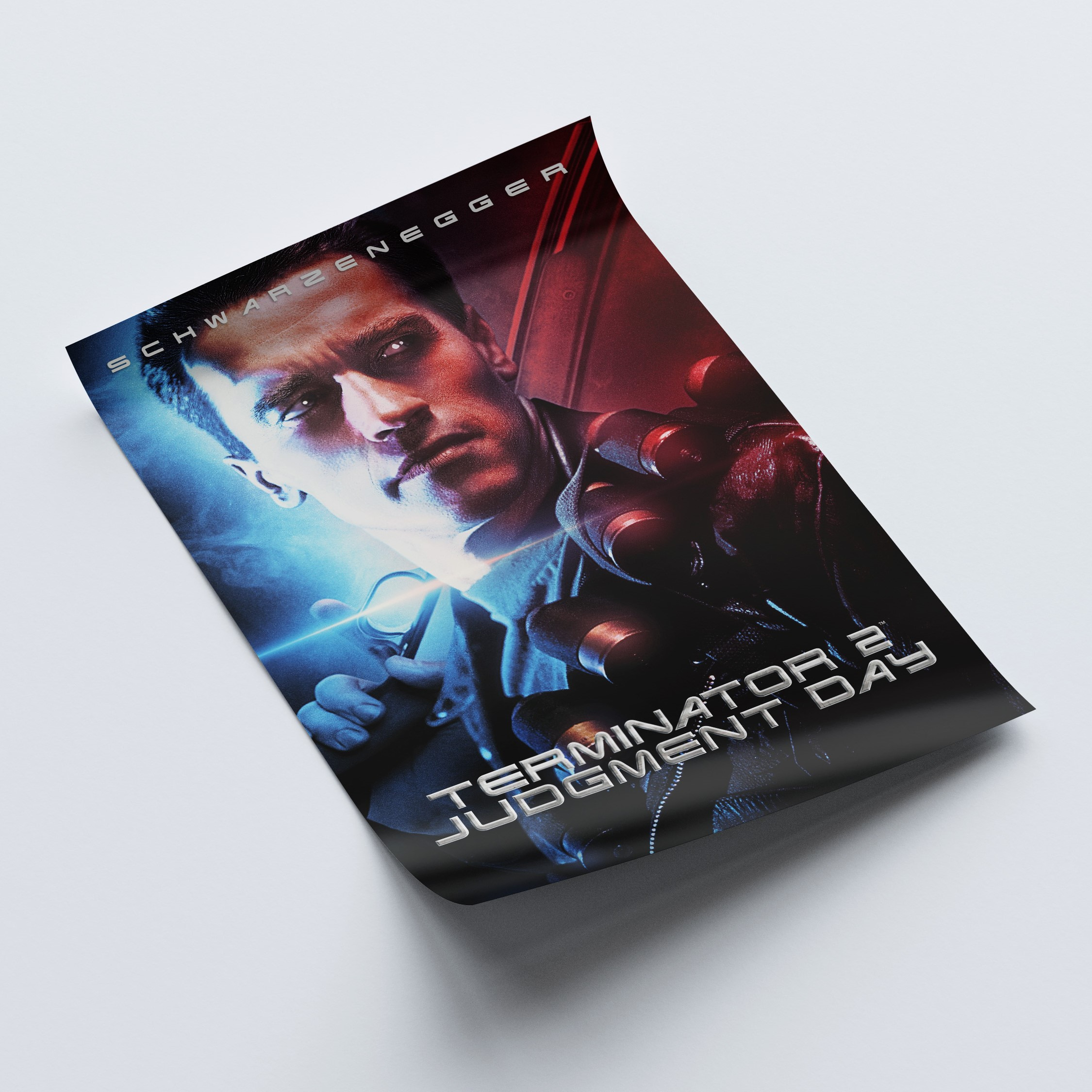 پوستر فیلم TERMINATOR سایز B2 چاپ جدید