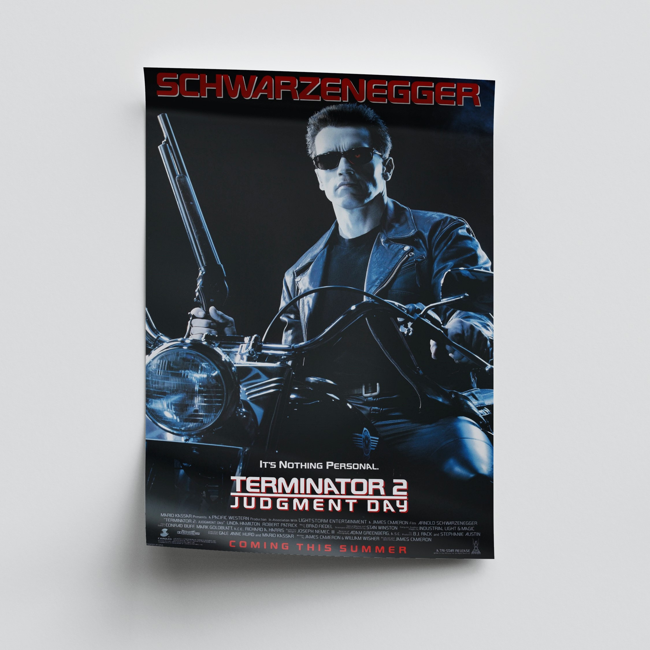 پوستر فیلم TERMINATOR سایز A3 چاپ جدید