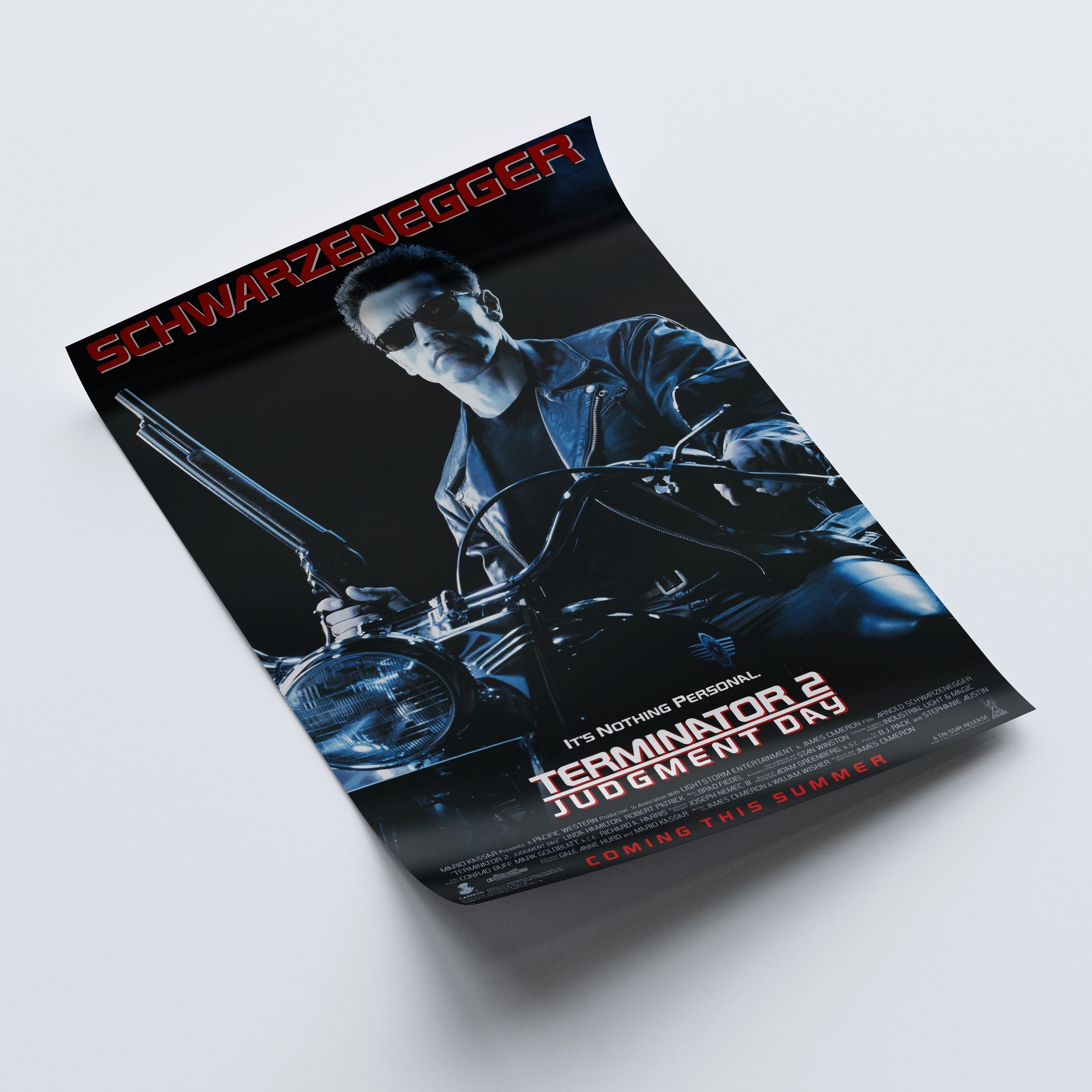 پوستر فیلم TERMINATOR سایز B2 چاپ جدید