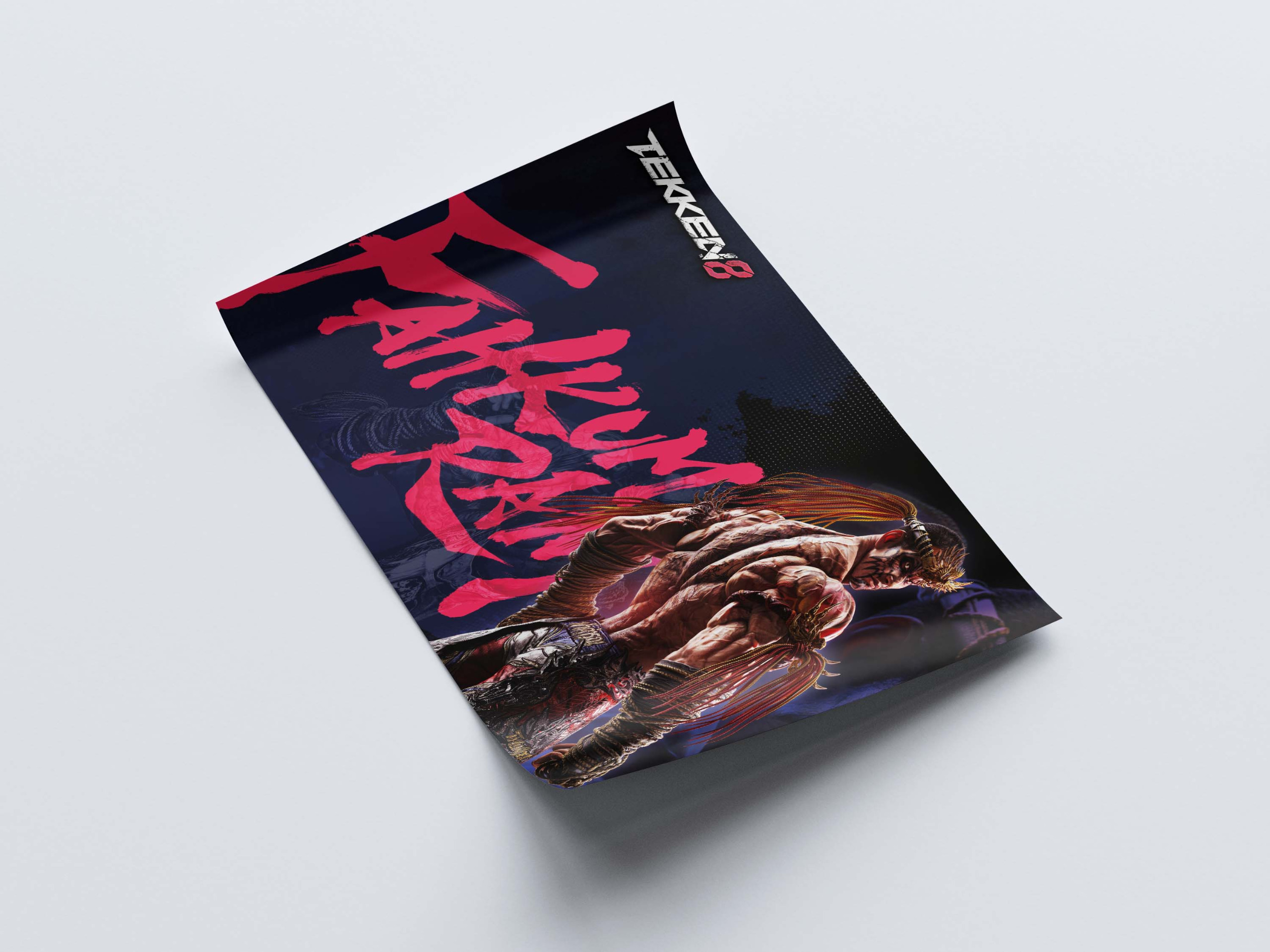 پوستر بازی TEKKEN 8 سایز cm 48x85