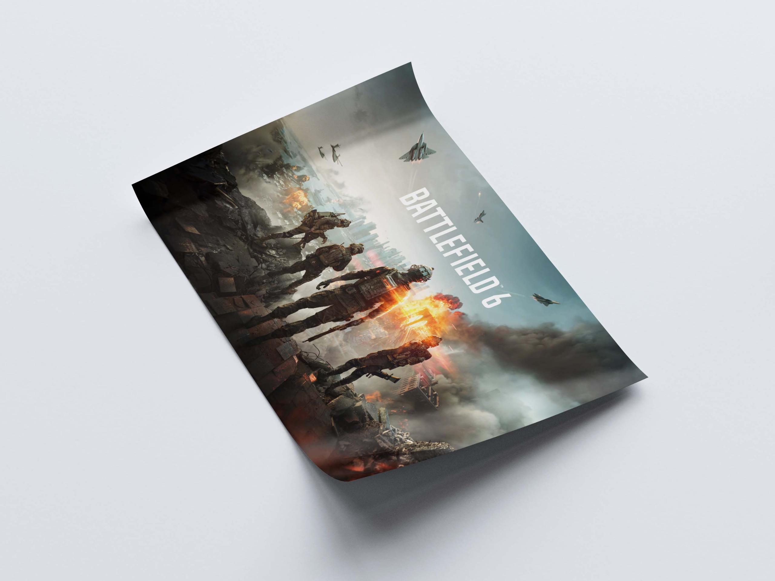 پوستر بازی BATTLEFIELD6 سایز cm 48x85