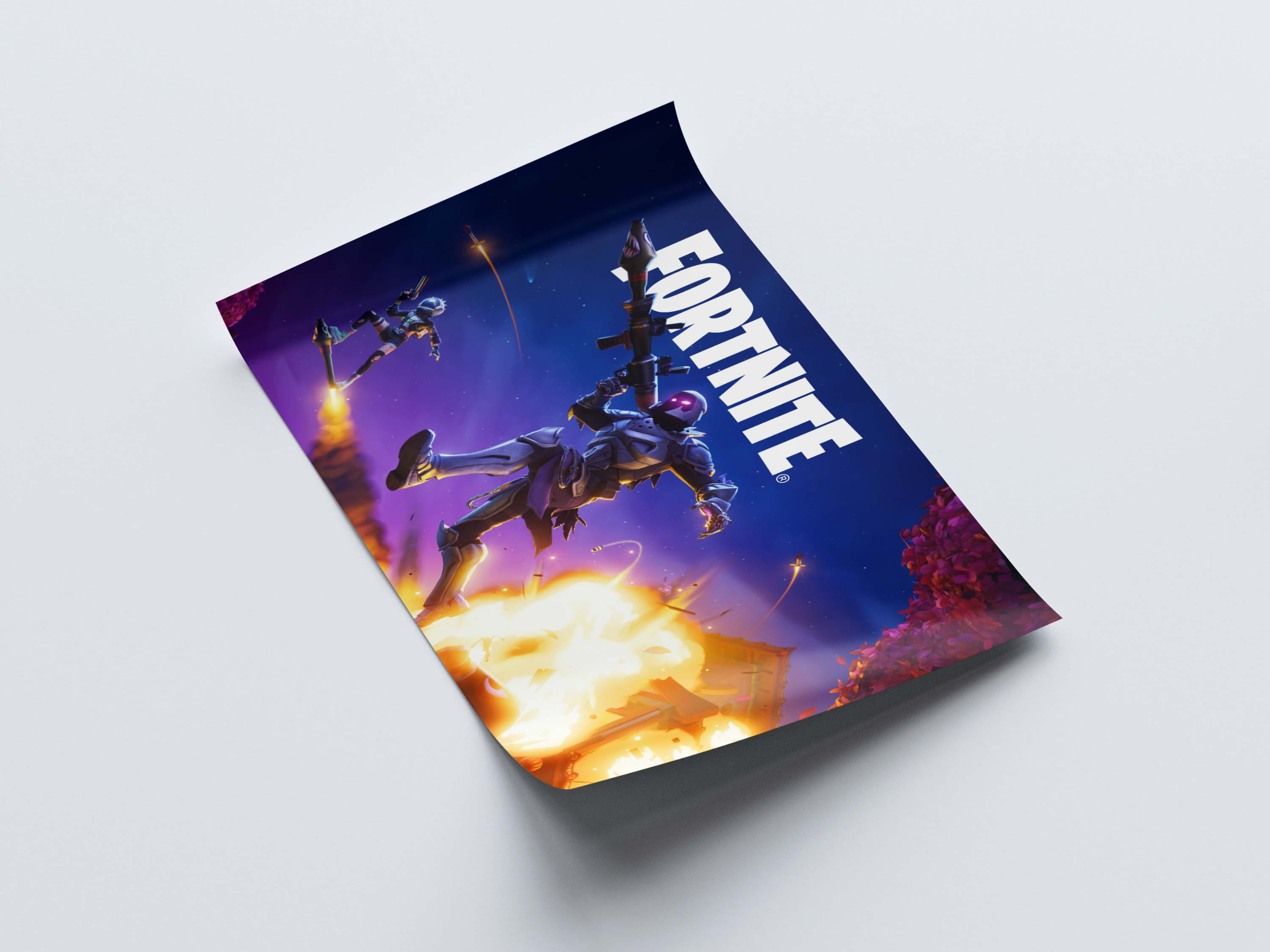 پوستر بازی FORTNITE سایز cm 48x85