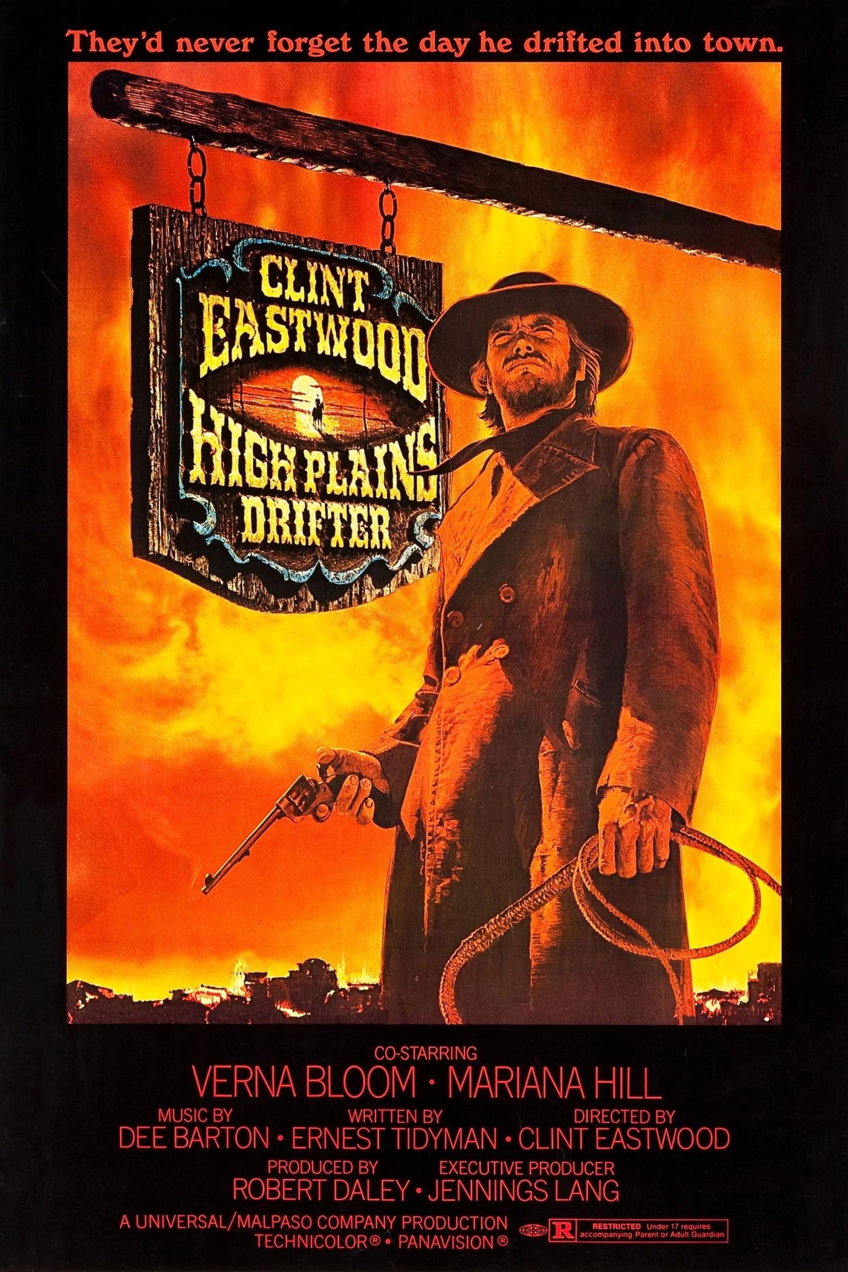 ولگرد دشتهای مرتفع 1973 دوبله فارسی VHS