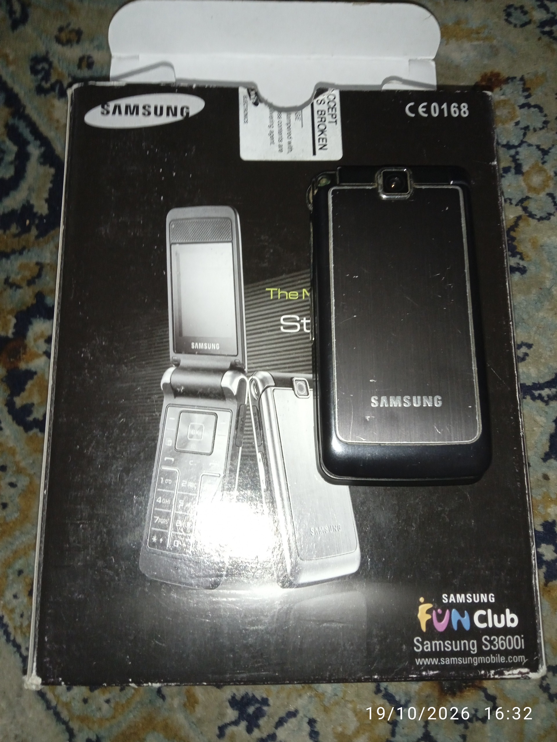 سامسونگ S3600i مزایده ایی
