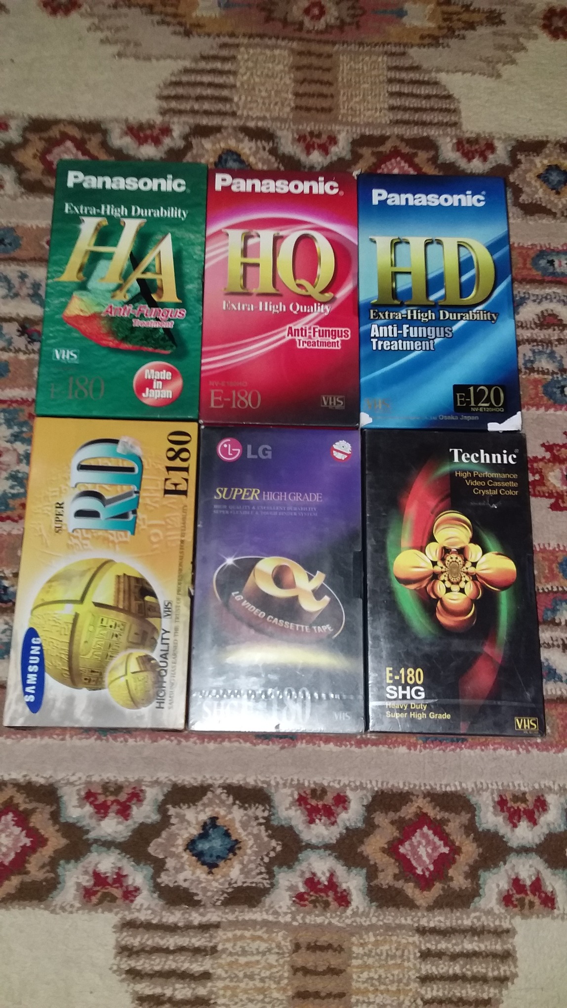 6 عدد نوار ویدیو پلمپ