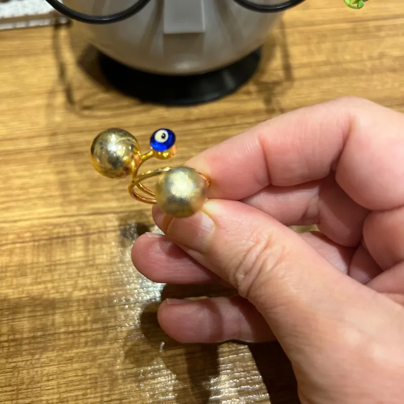 انگشتر ترک چشم نظر