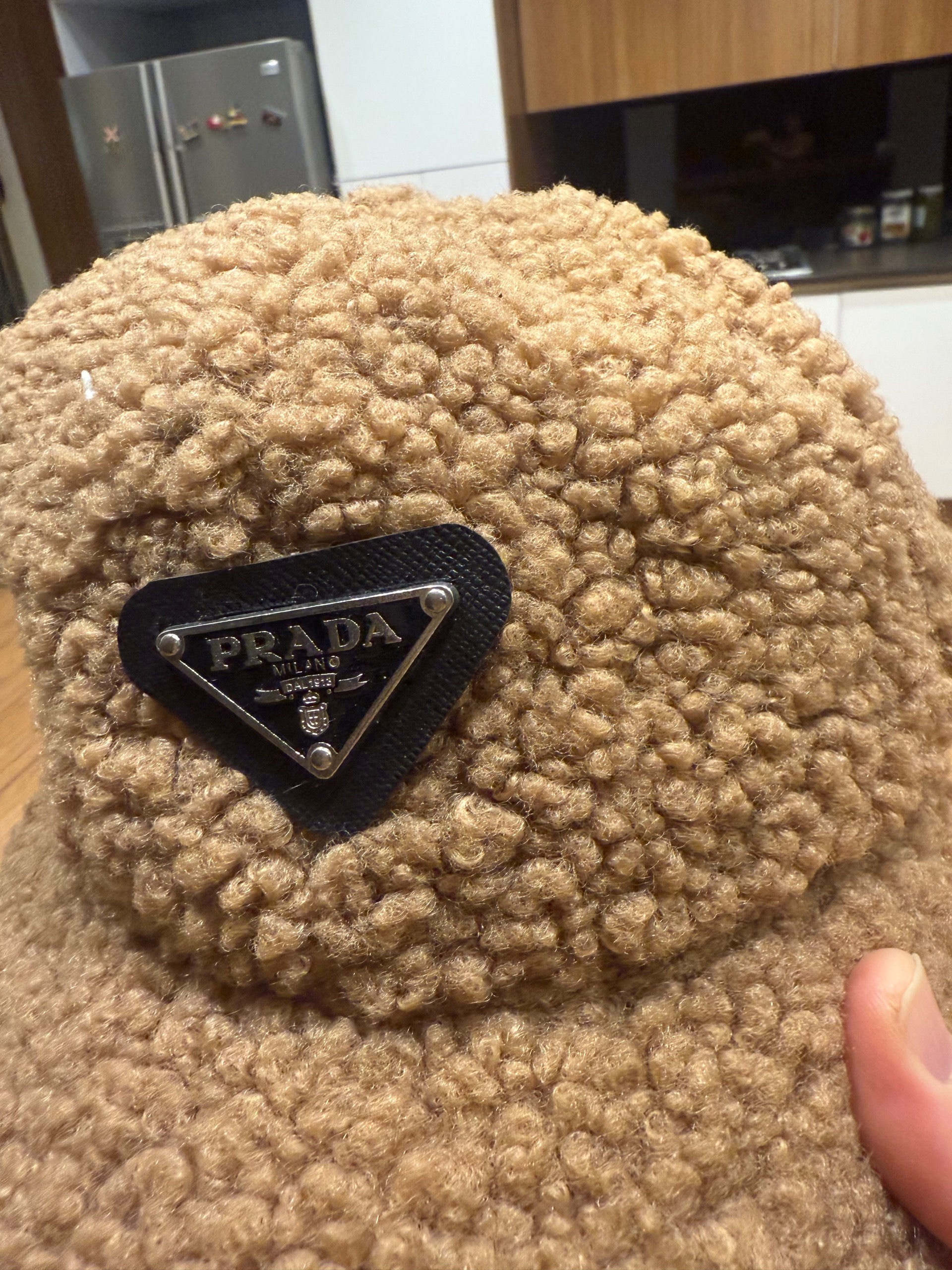 کلاه تدی عسلی