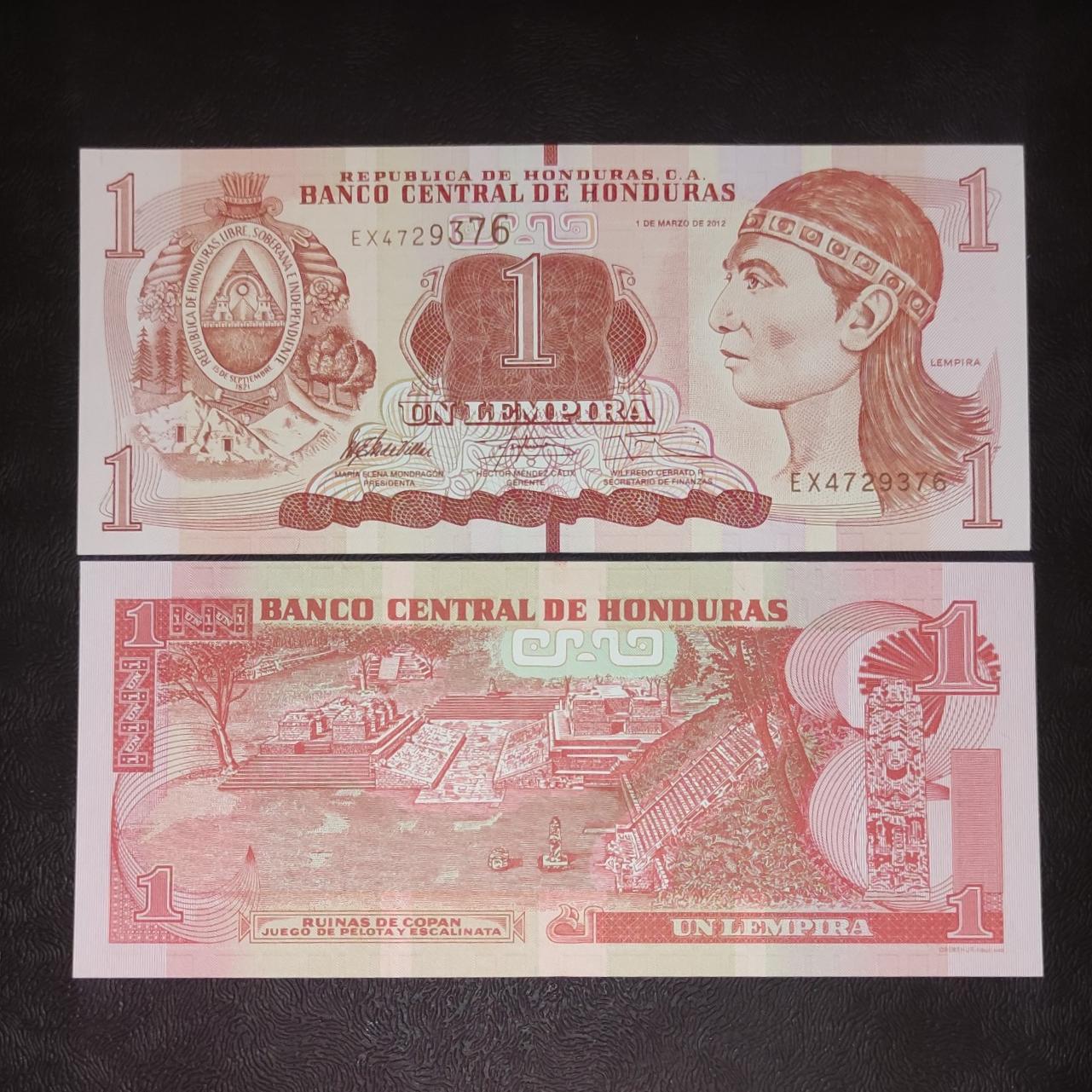 اسکناس یک لیمپرا هندوراس
