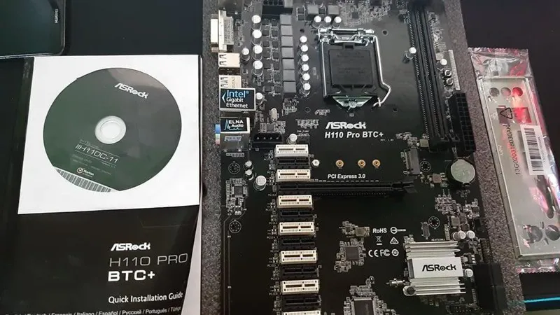 H110 asrock BTC مادربرد